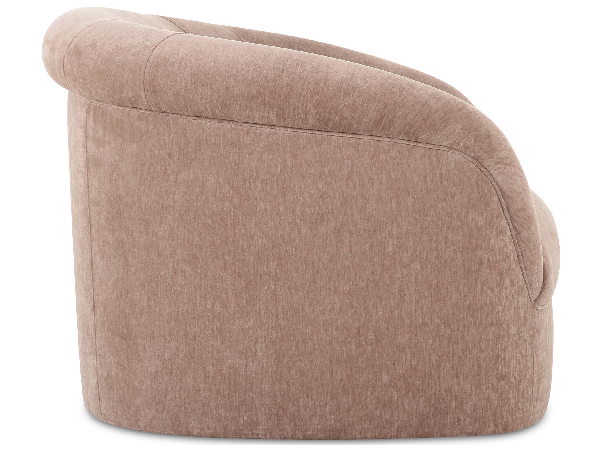 Moe's Home Thora Lounge Chair Blush