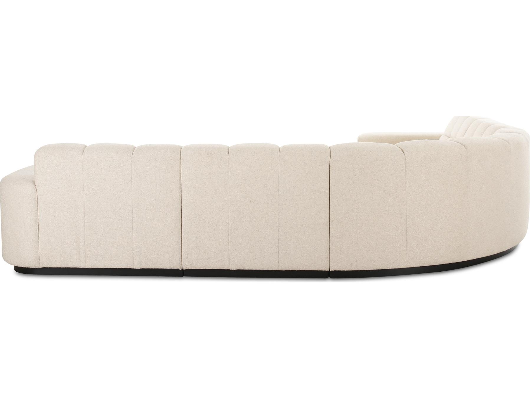 Moe's Home Roman L-Shaped Sectional Oat