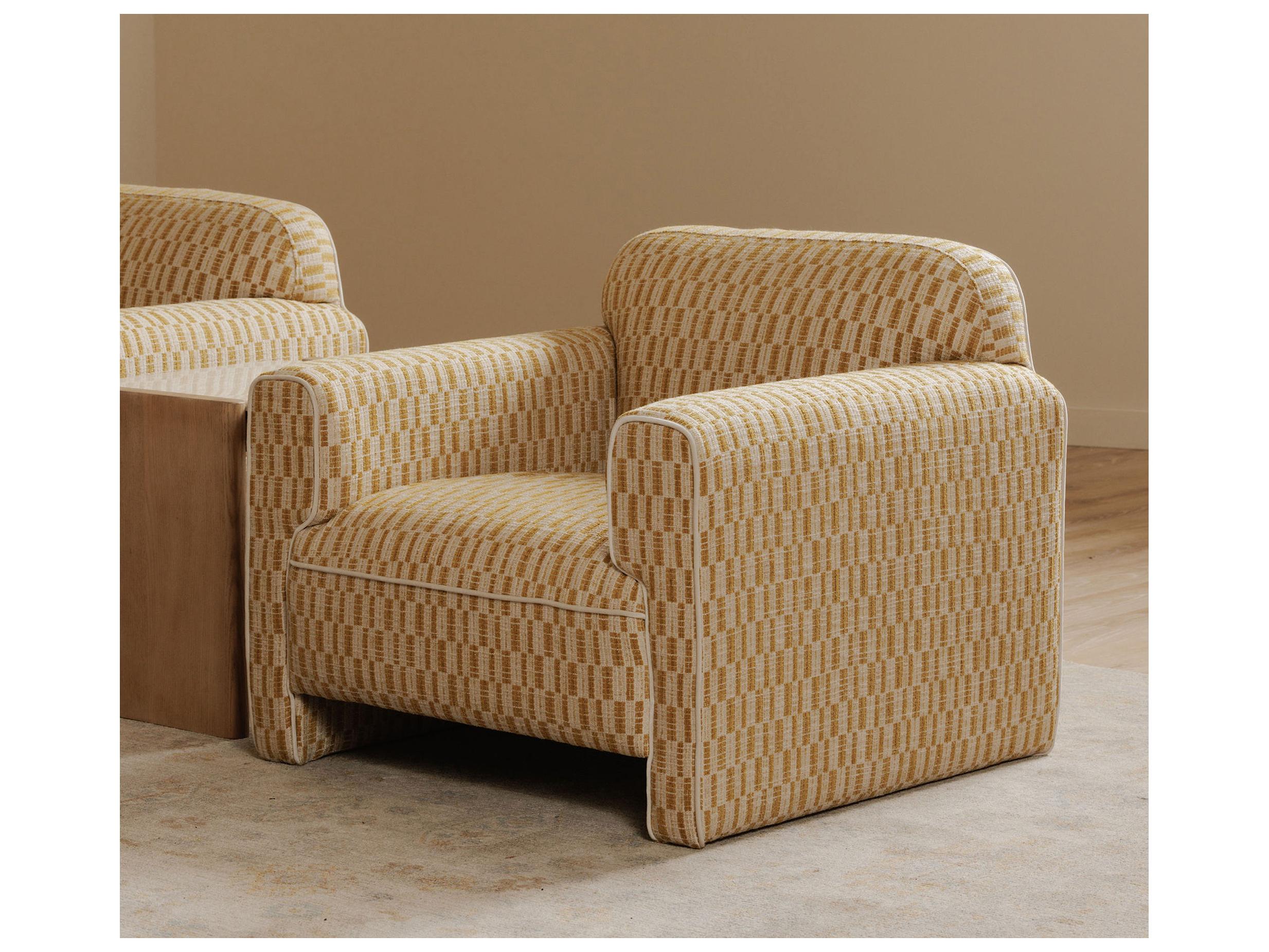 Moe's Home Leo Brown Accent Chair