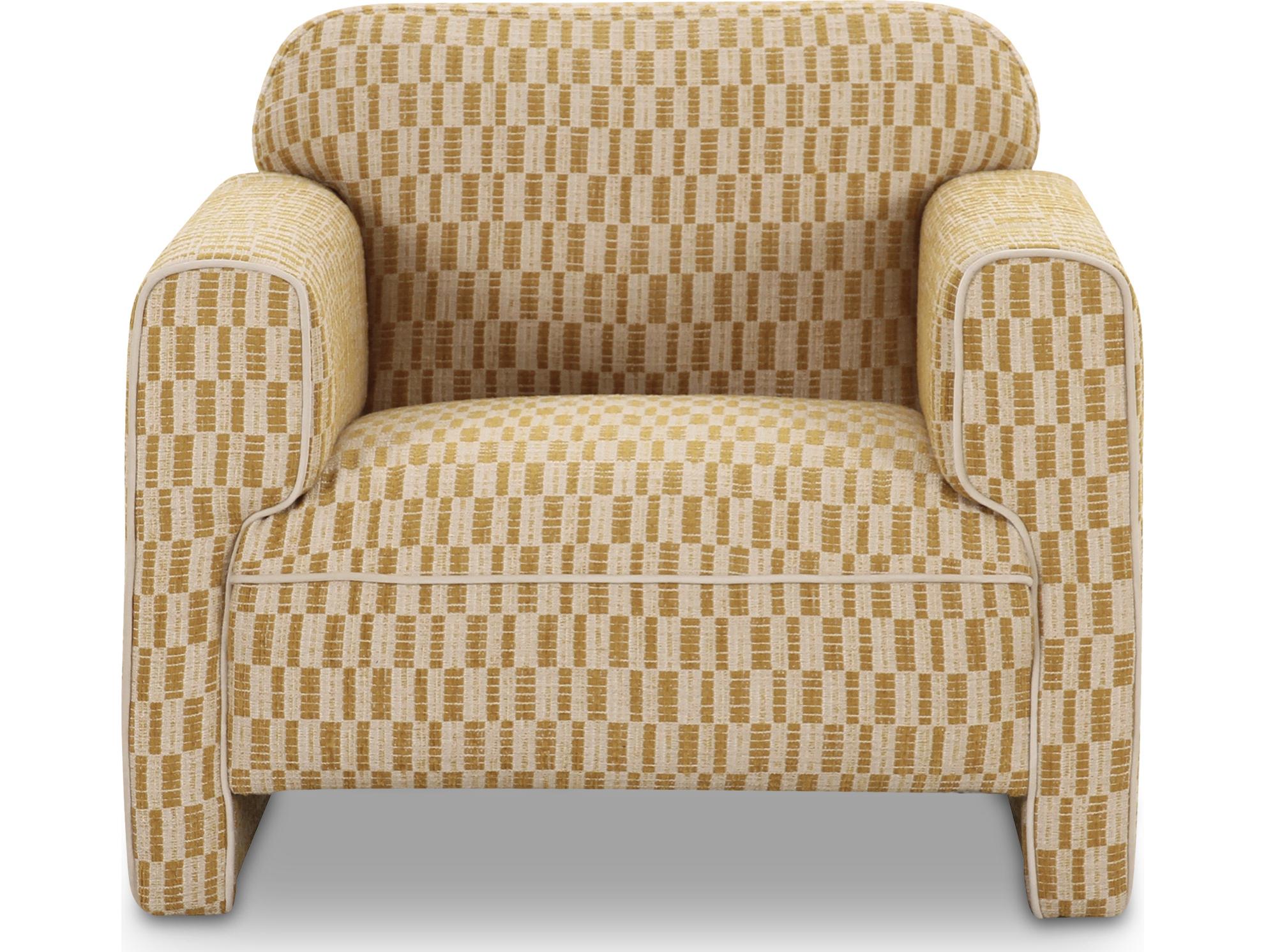 Moe's Home Leo Brown Accent Chair