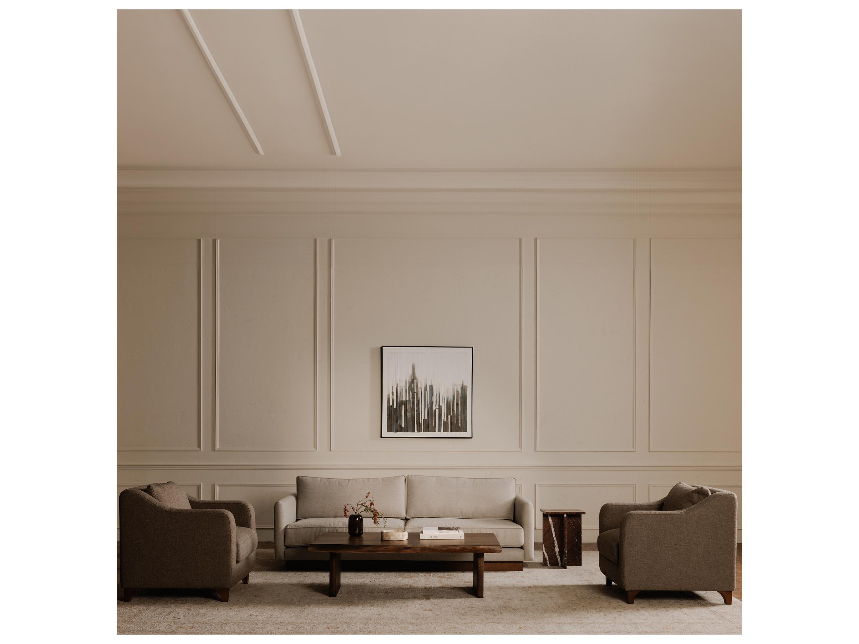 Moe's Home Hewitt Gray Accent Chair