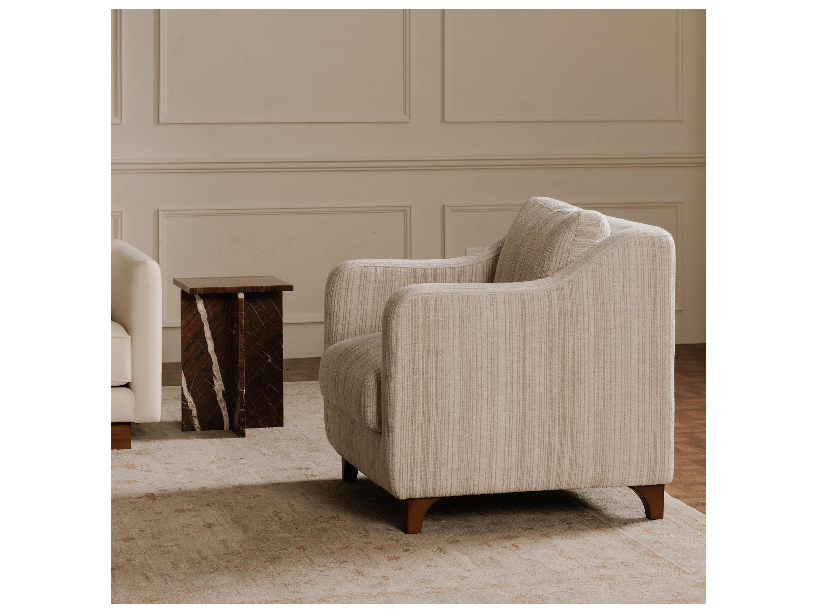 Moe's Home Hewitt Beige Accent Chair