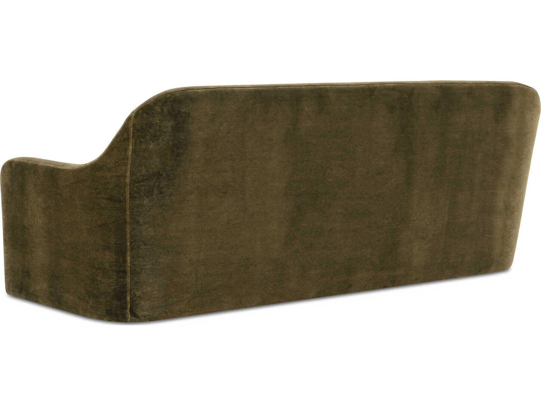 Moe's Home Rialto Green Upholstered Sofa