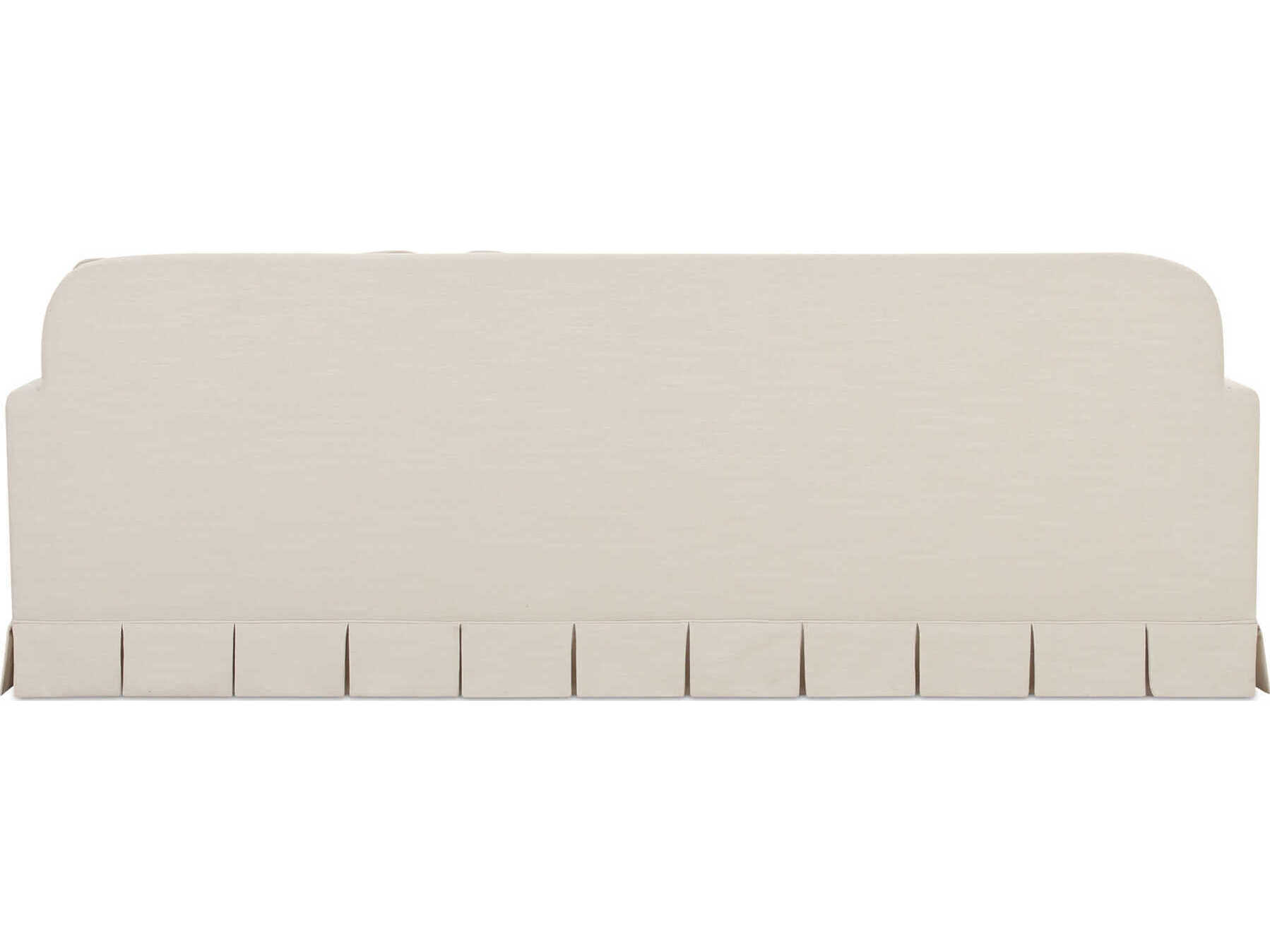 Moe's Home Pellicano Cream White Upholstered Sofa