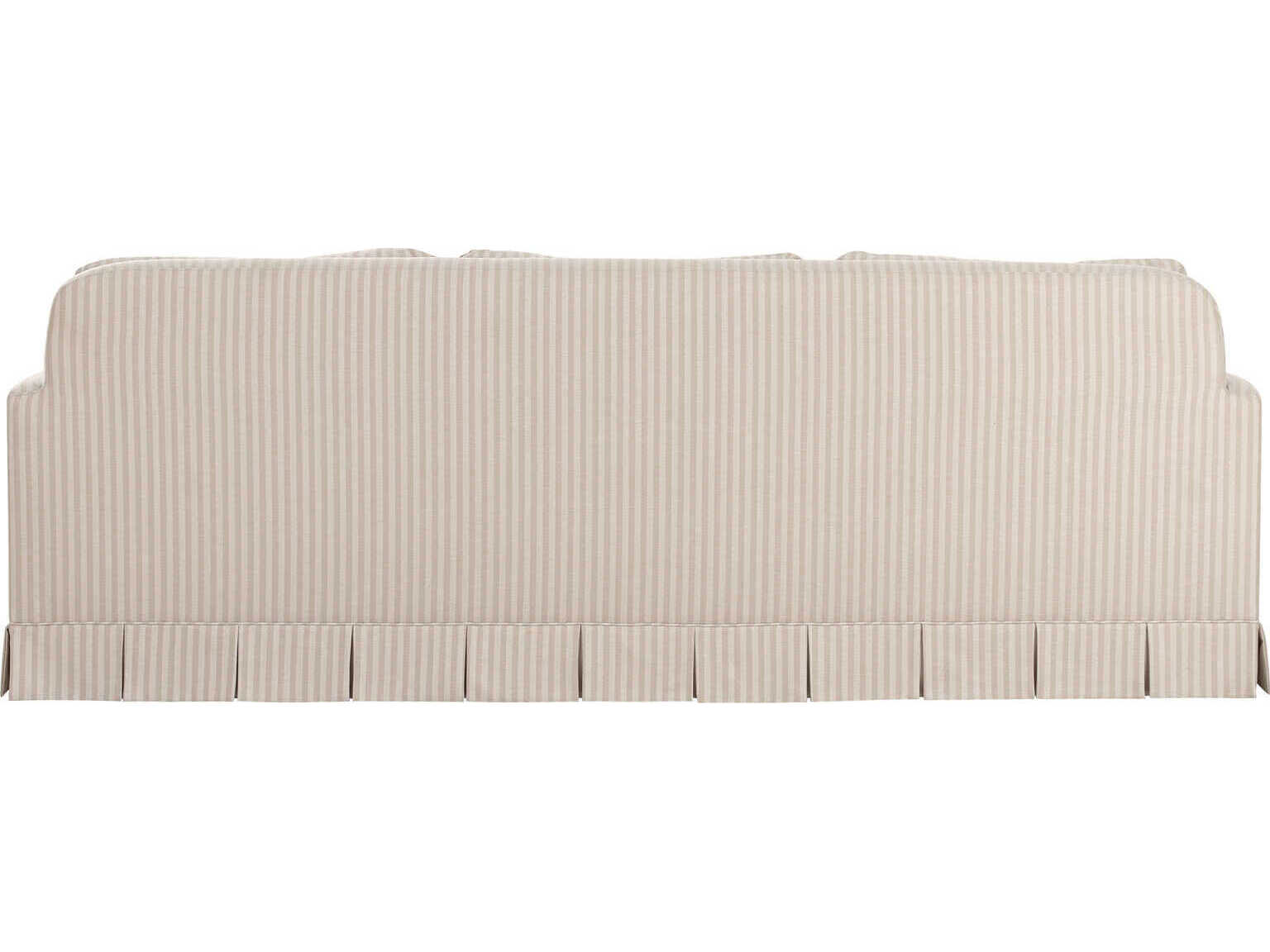 Moe's Home Pellicano Beige Stripe Upholstered Sofa