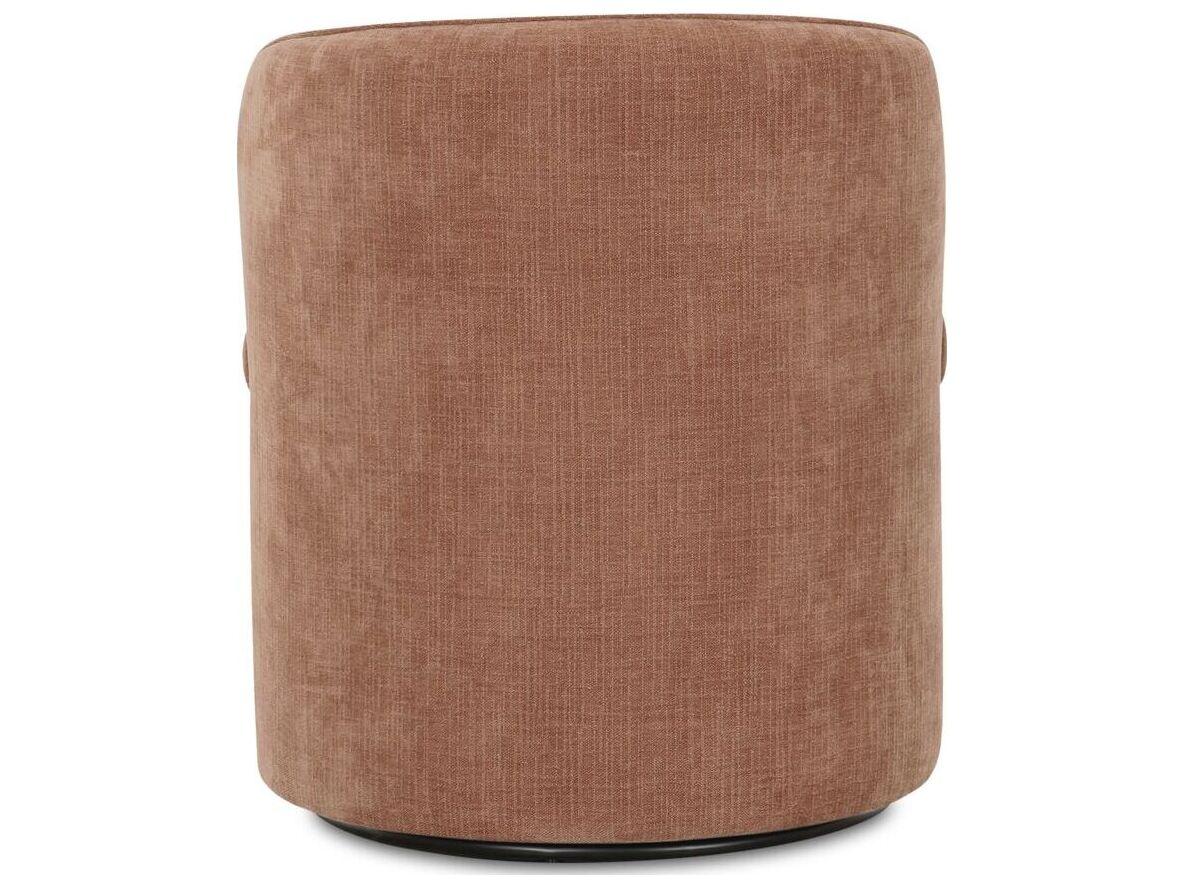 Moe's Home Dane Plywood Pink Upholstered Armless Dining Chair