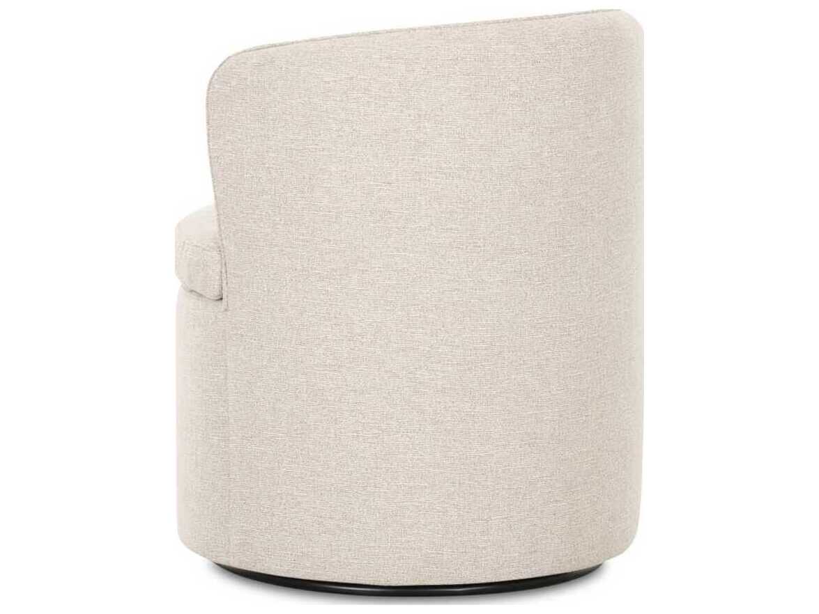 Moe's Home Dane Plywood Beige Upholstered Armless Dining Chair