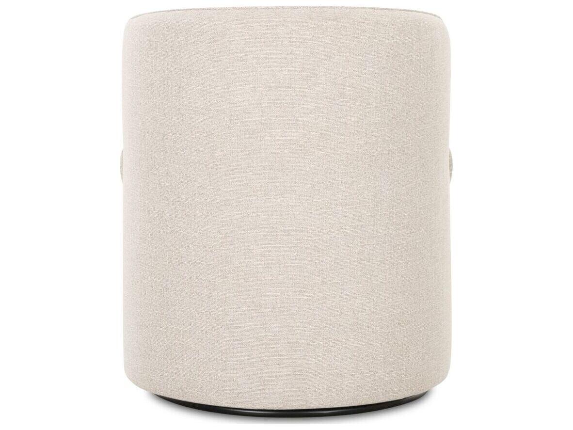 Moe's Home Dane Plywood Beige Upholstered Armless Dining Chair