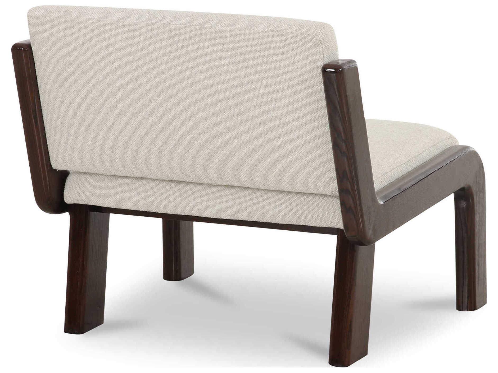 Moe's Home Edie White Accent Chair