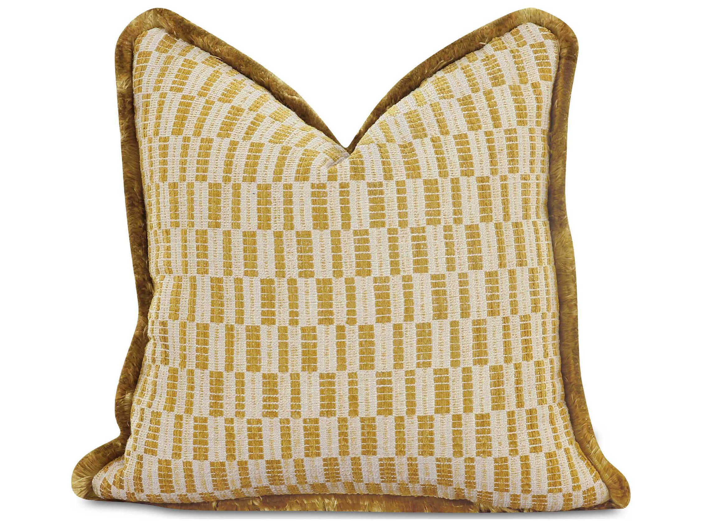 Moe's Home Leone Chartreuse Pillow
