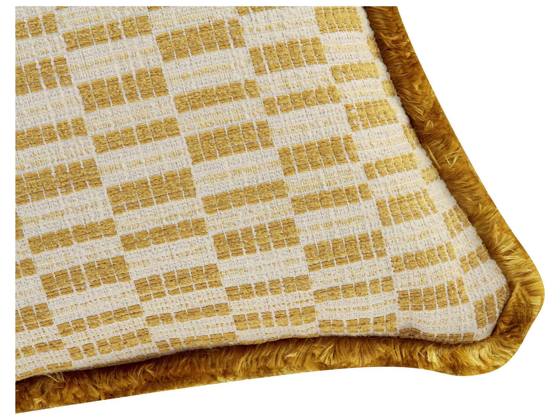 Moe's Home Leone Chartreuse Pillow