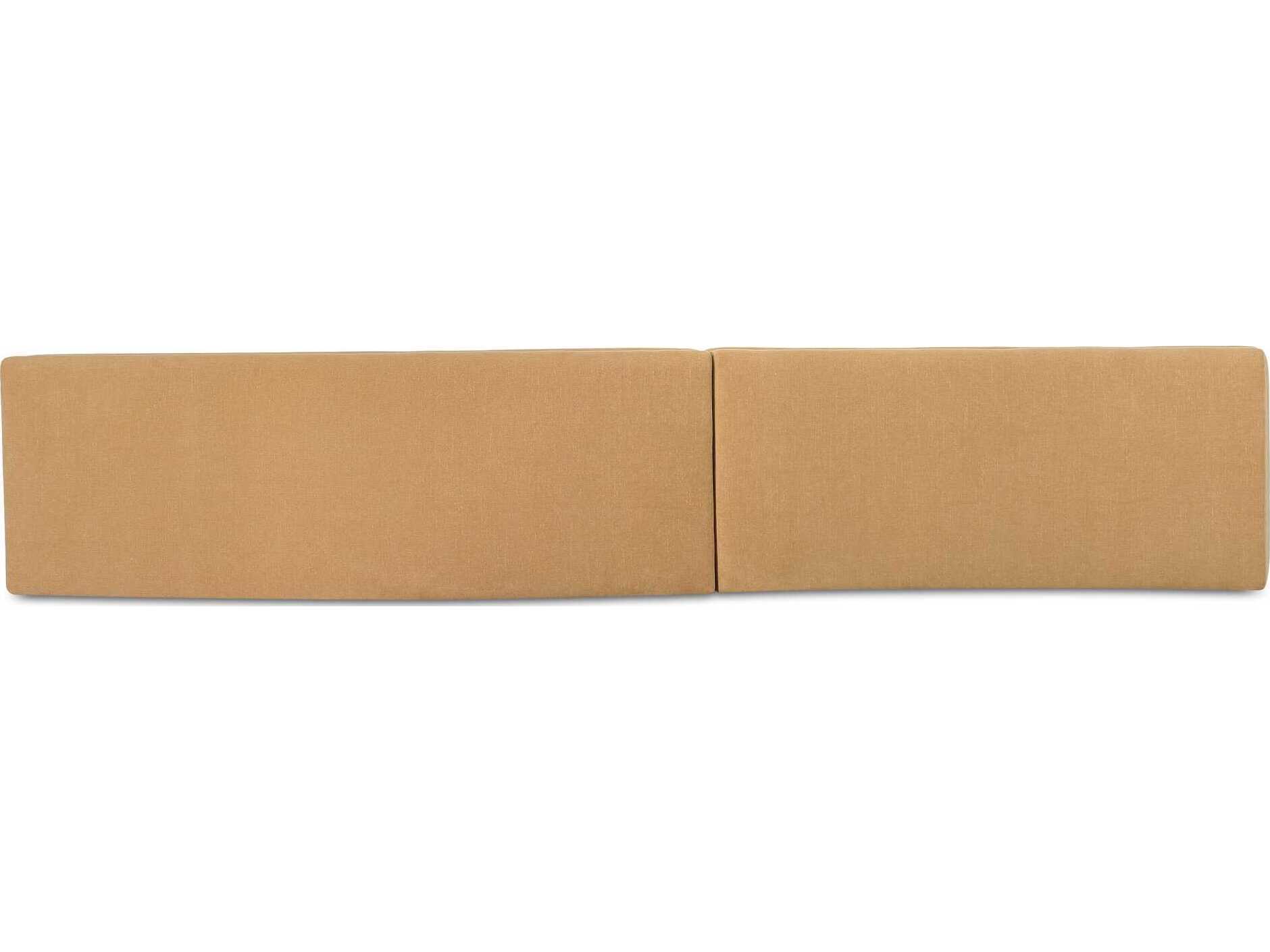 Moe's Home Naomi Upholstered Wave Sectional Sofa