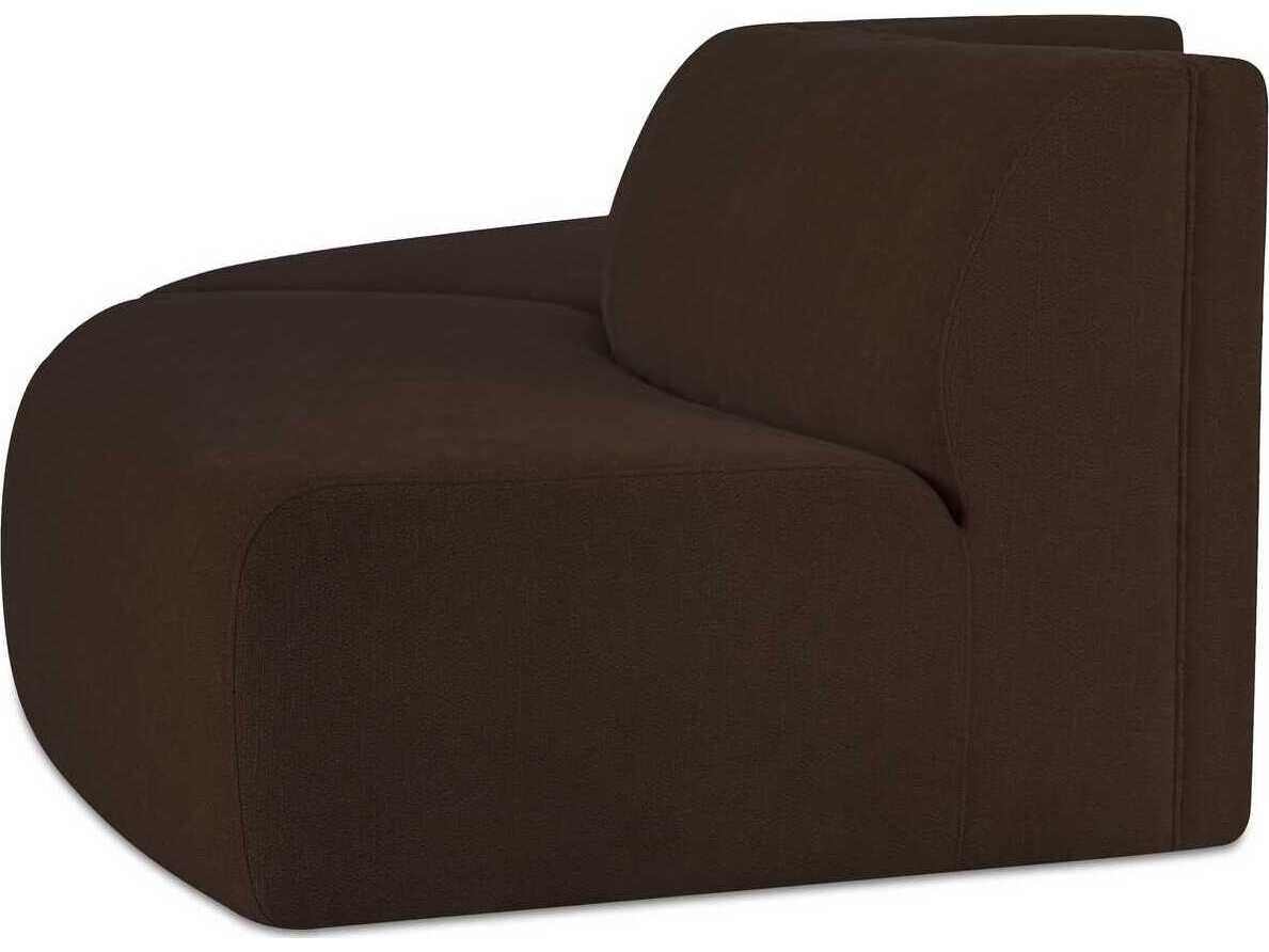 Moe's Home Naomi Upholstered Convex Sectional Sofa