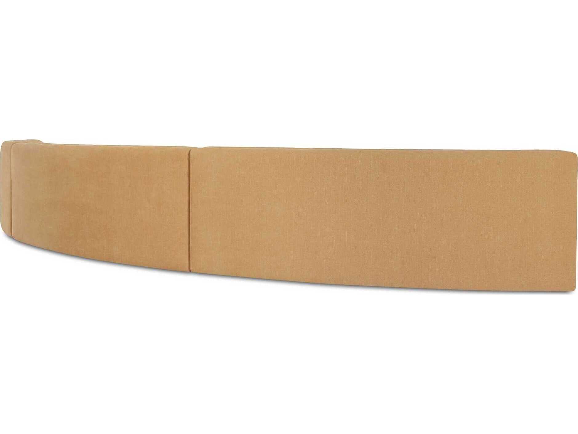 Moe's Home Naomi Upholstered Concave Sectional Sofa