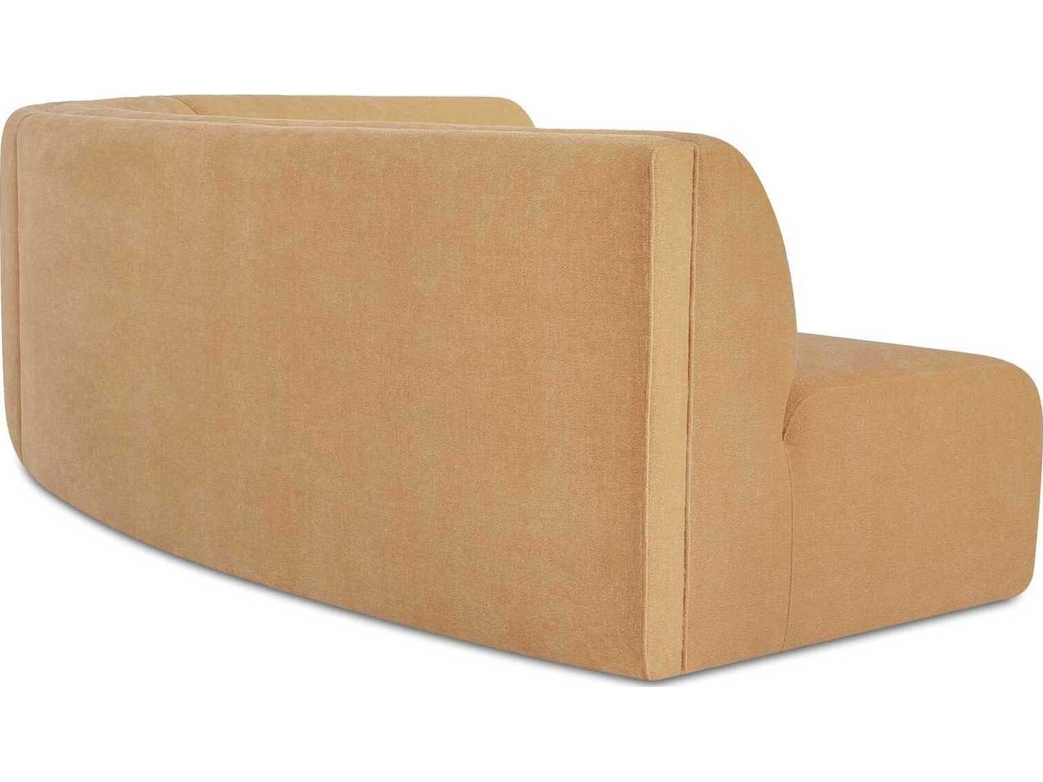 Moe's Home Naomi Upholstered Concave Sectional Sofa