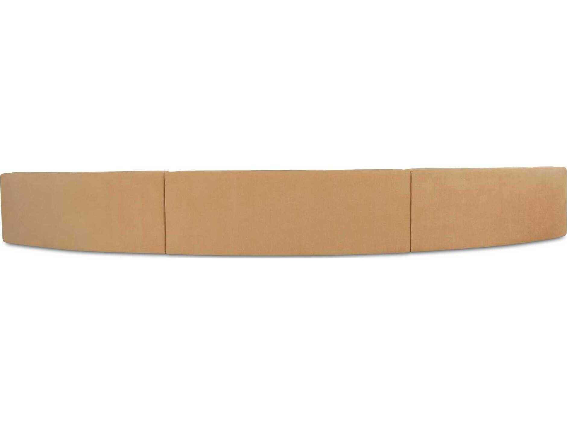 Moe's Home Naomi Upholstered Concave Sectional Sofa