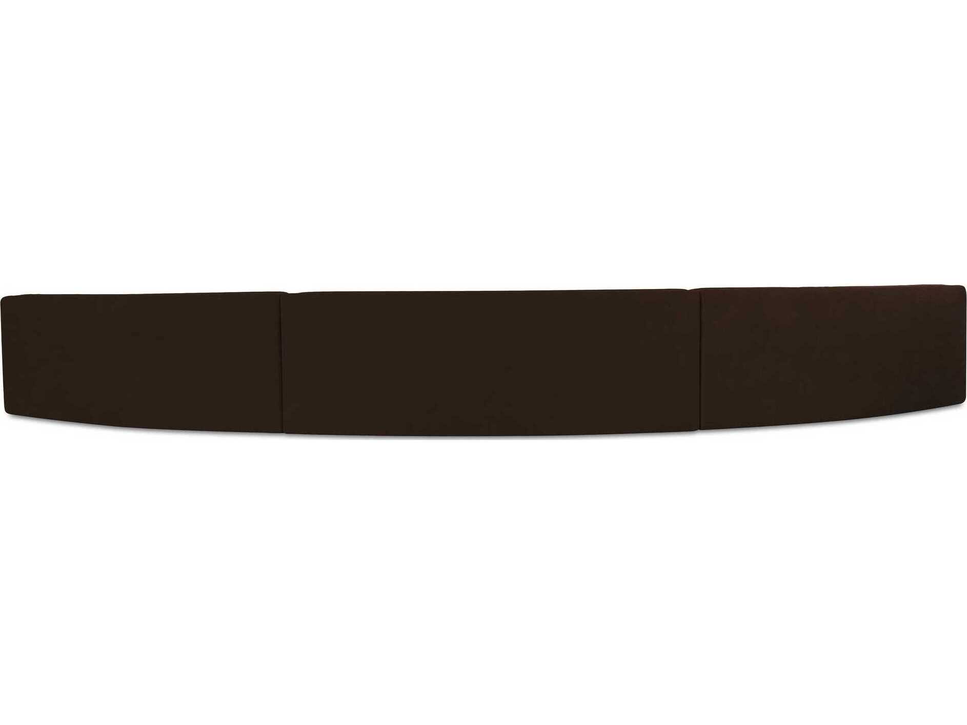 Moe's Home Naomi Upholstered Concave Sectional Sofa