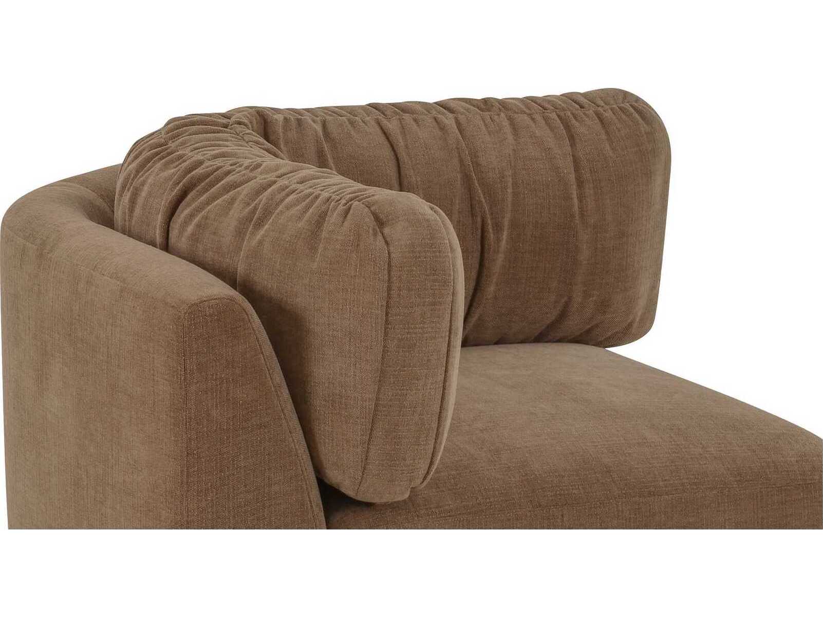 Moe's Home Matina Taupe Wedge Chair