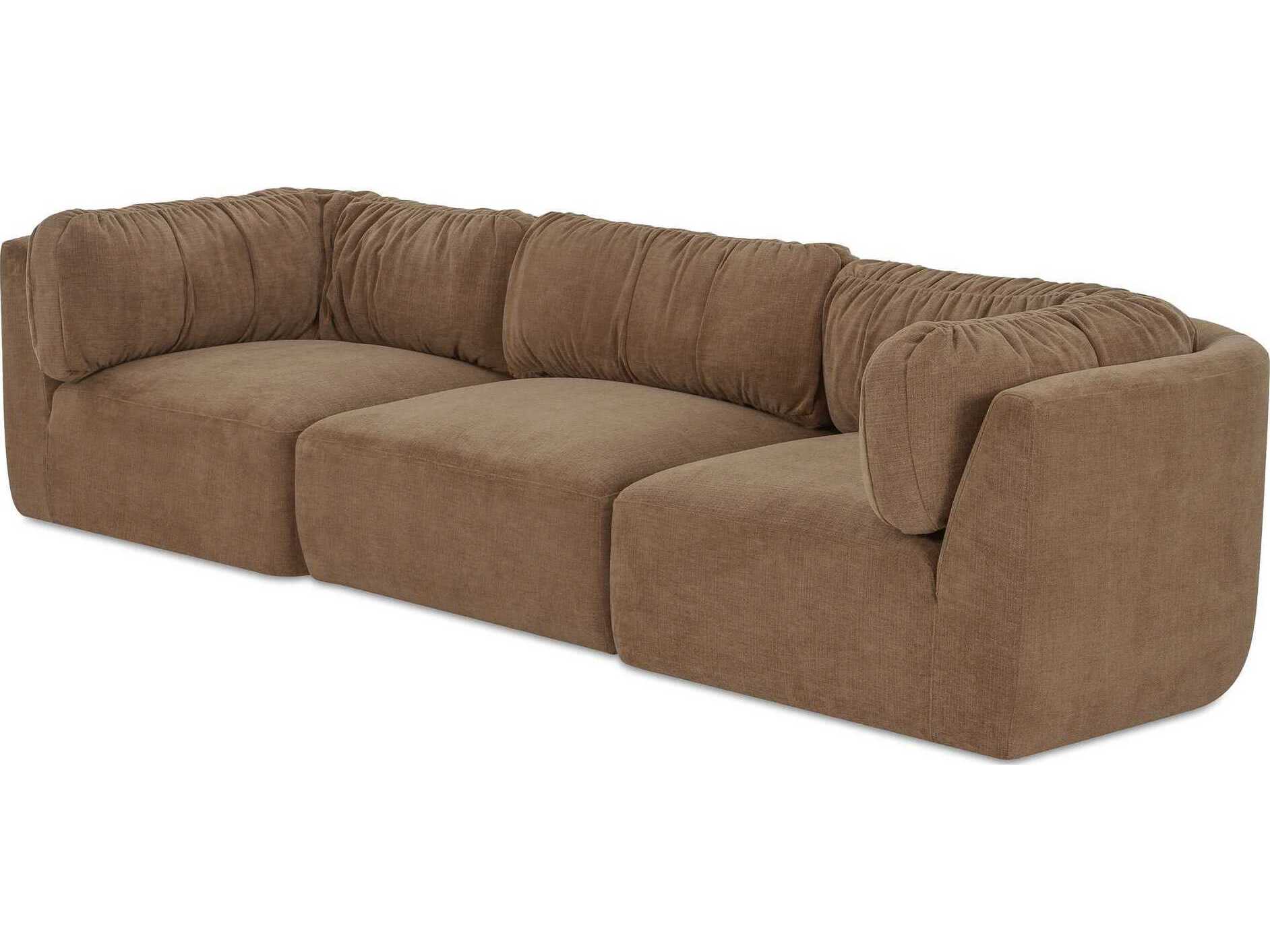 Moe's Home Matina Taupe Upholstered Sofa