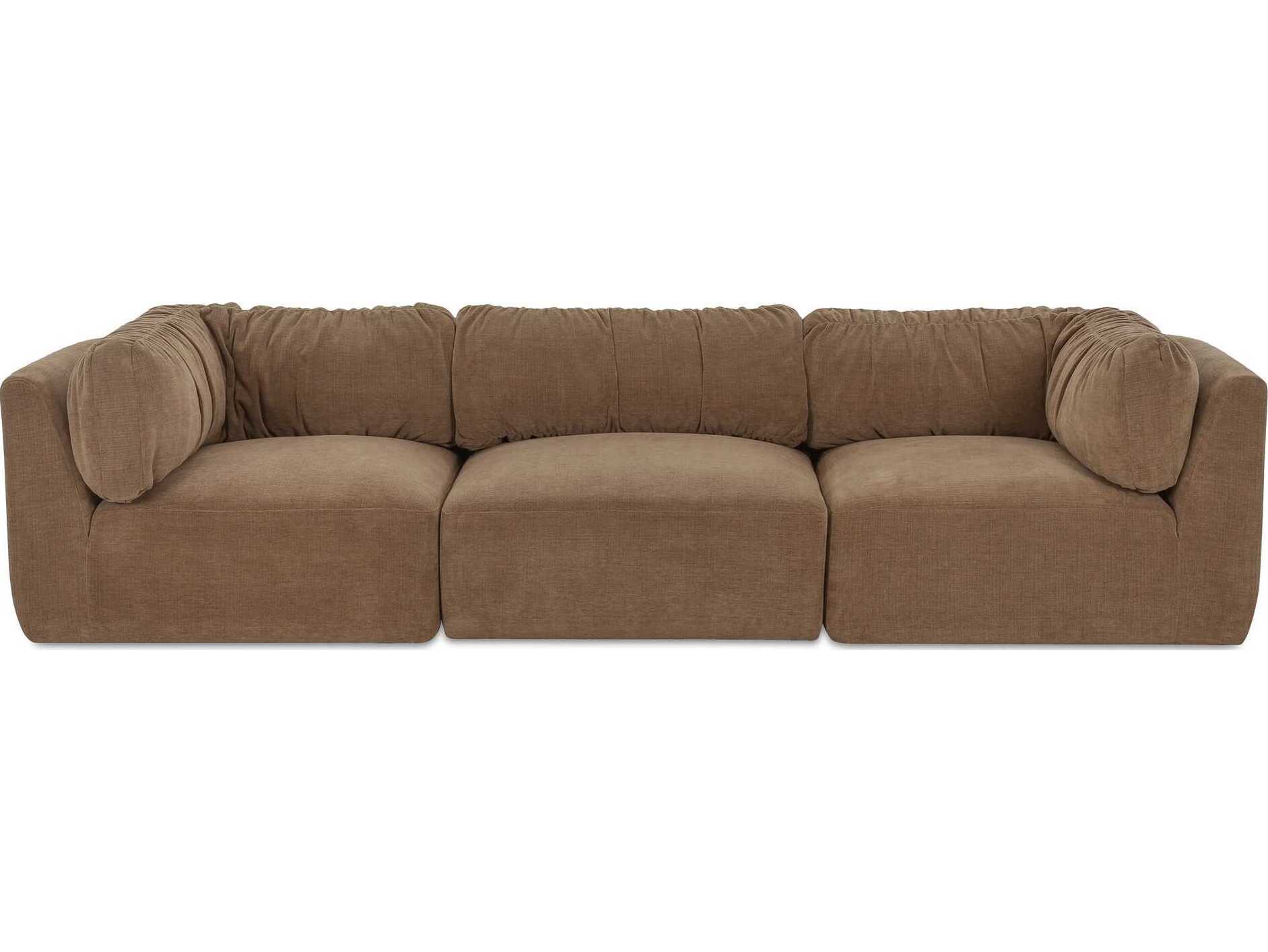 Moe's Home Matina Taupe Upholstered Sofa