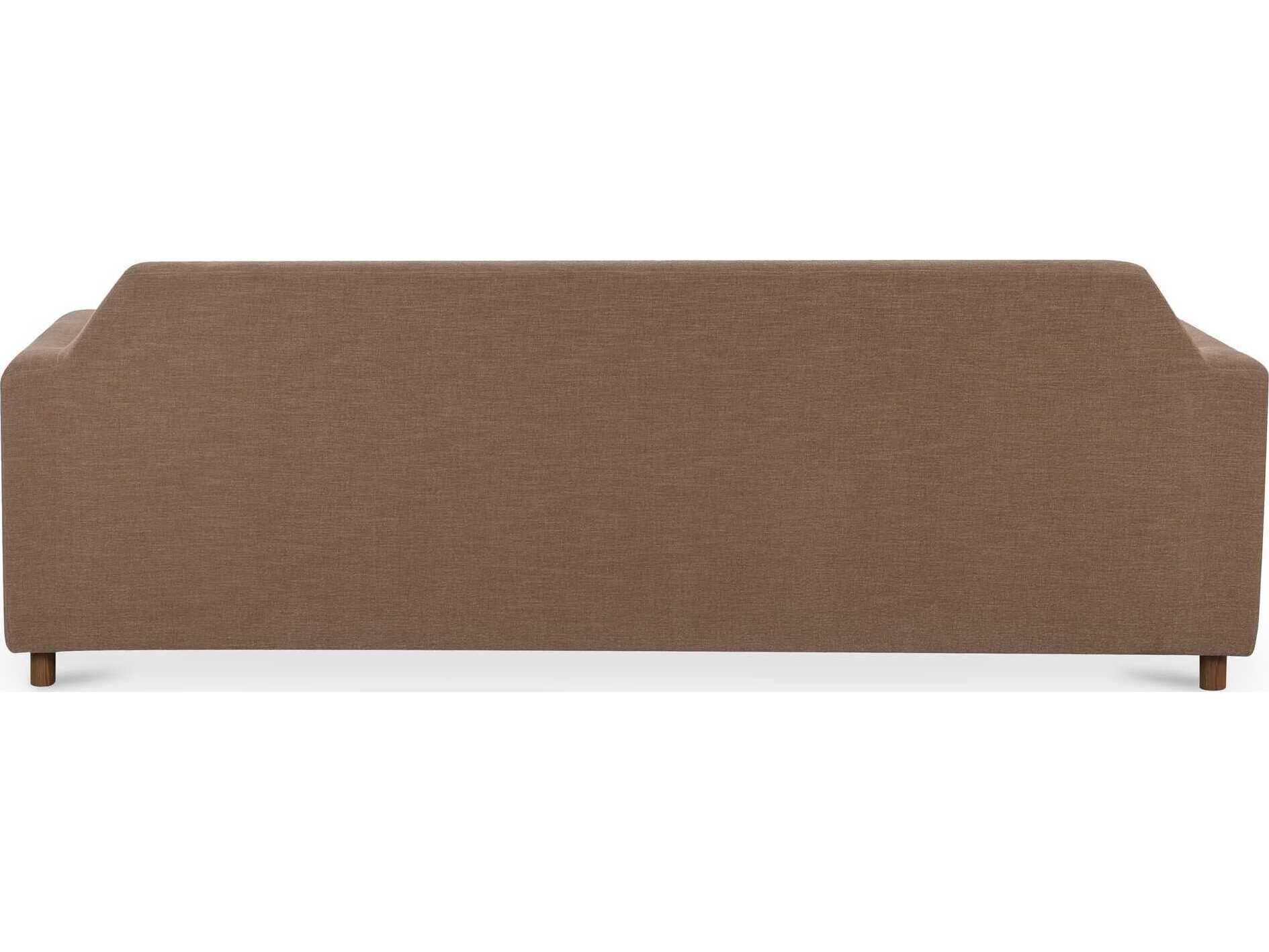 Moe's Home Finch Brown Upholstered Sofa