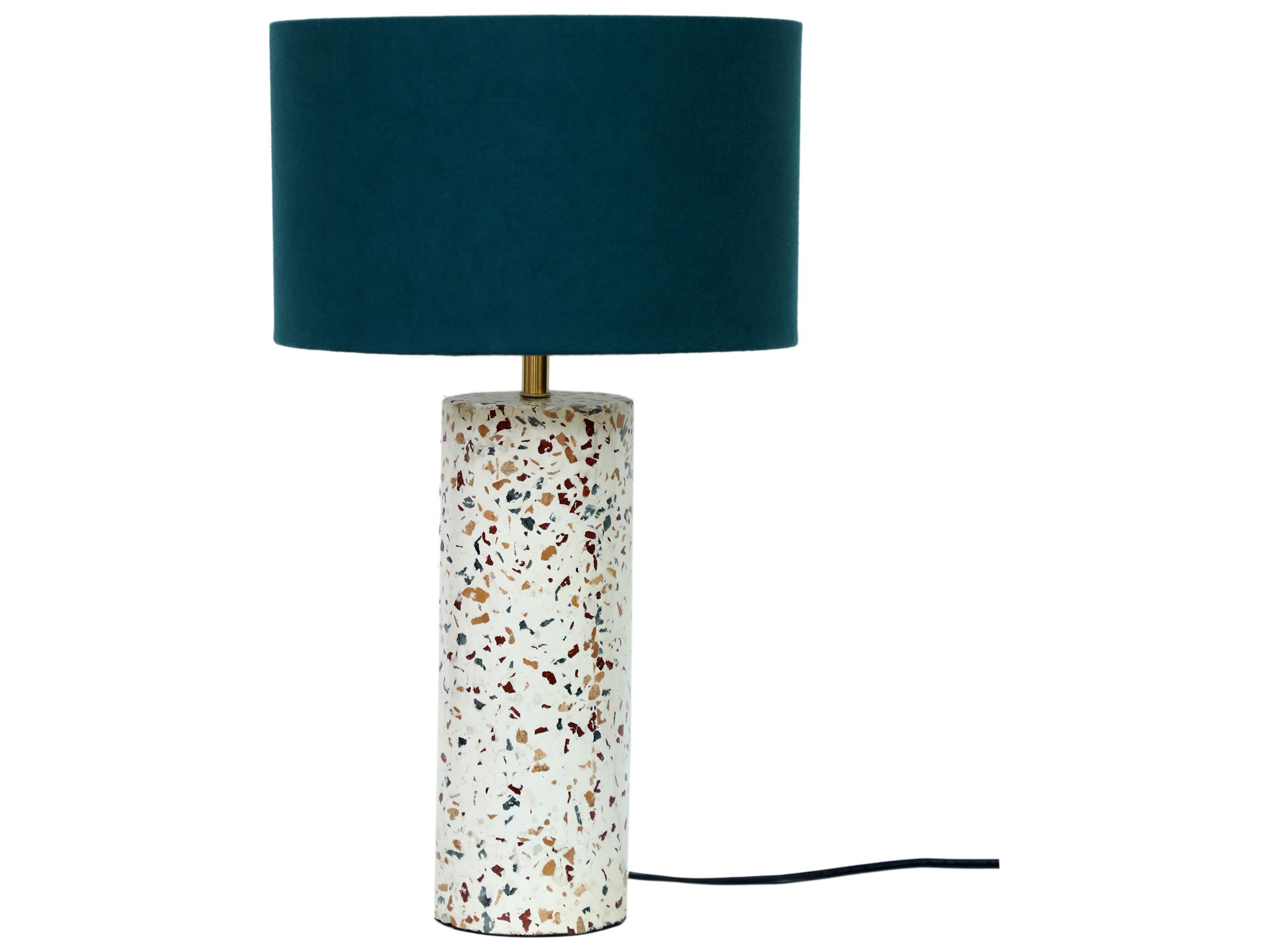 Moe's Home Terrazzo Blue Multi Green Table Lamp