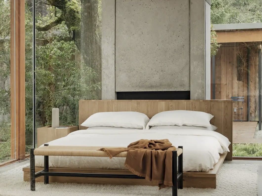 Moe's Home Plank Bedroom Set