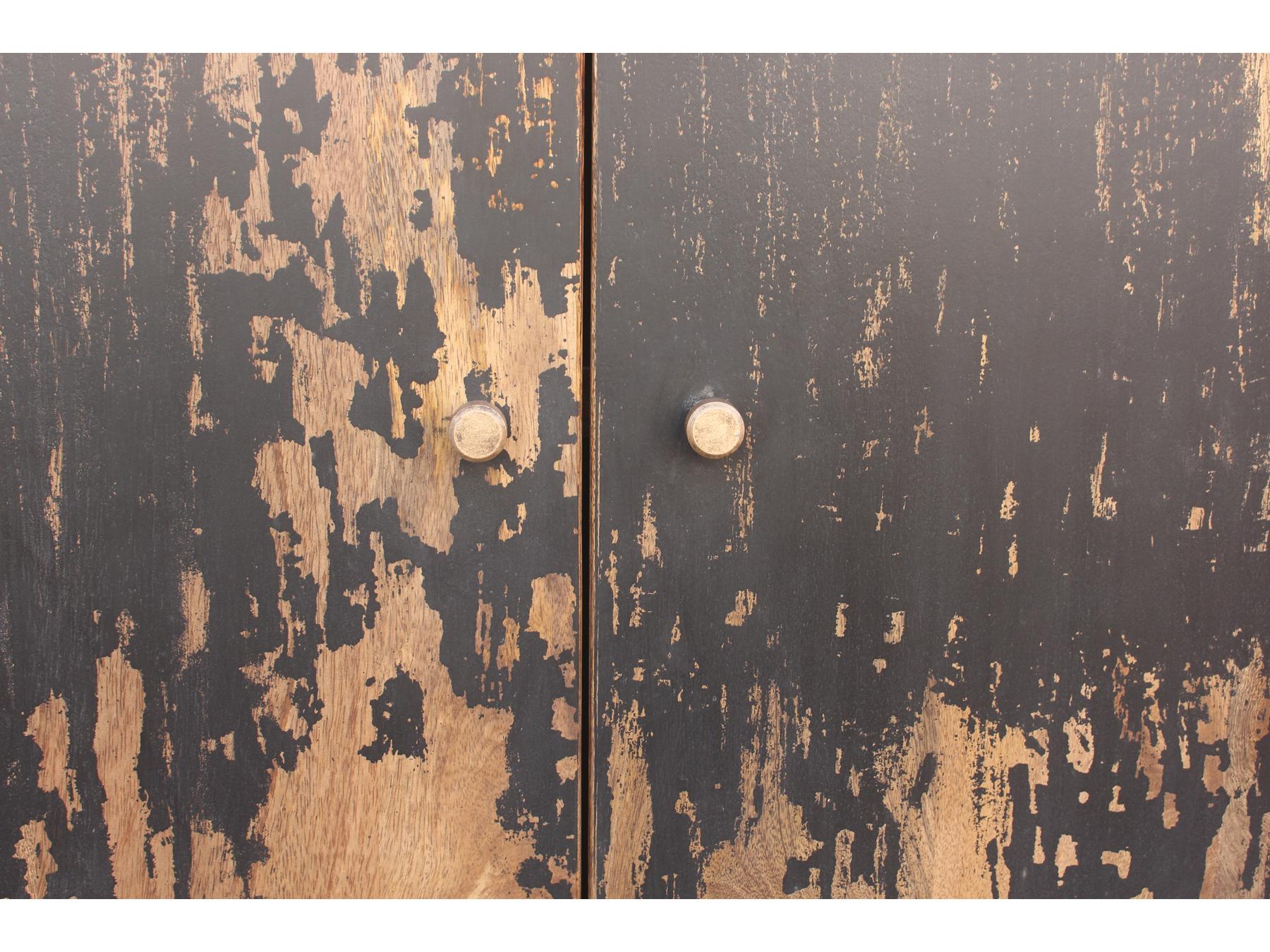 Moe's Home Artists 48" Mango Wood Black Gold Sideboard