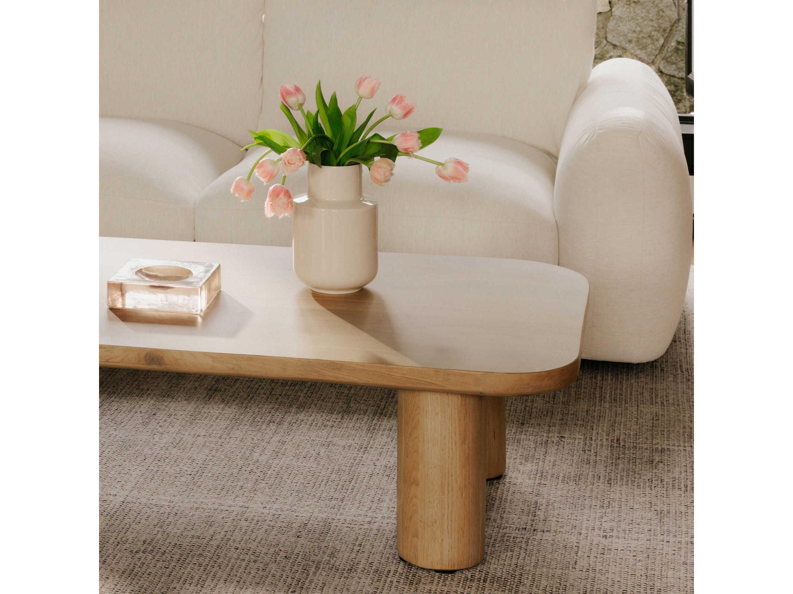 Moe's Home Anders Rectangular Wood Natural Coffee Table