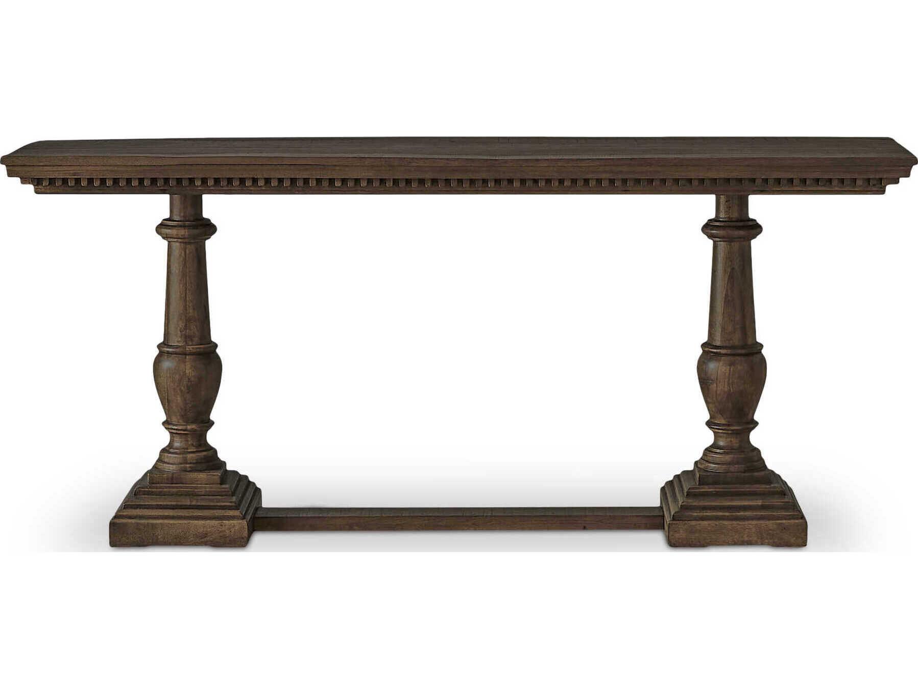 Moe's Home Everson Rectangular Wood Brown Console Table