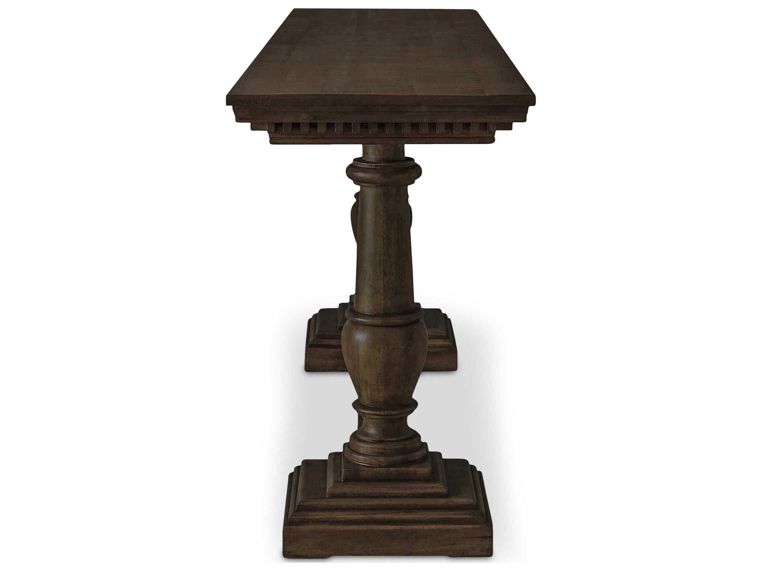 Moe's Home Everson Rectangular Wood Brown Console Table