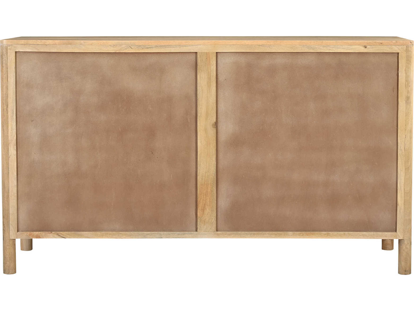 Moe's Home Fulton 6-Drawers Mango Wood Double Dresser