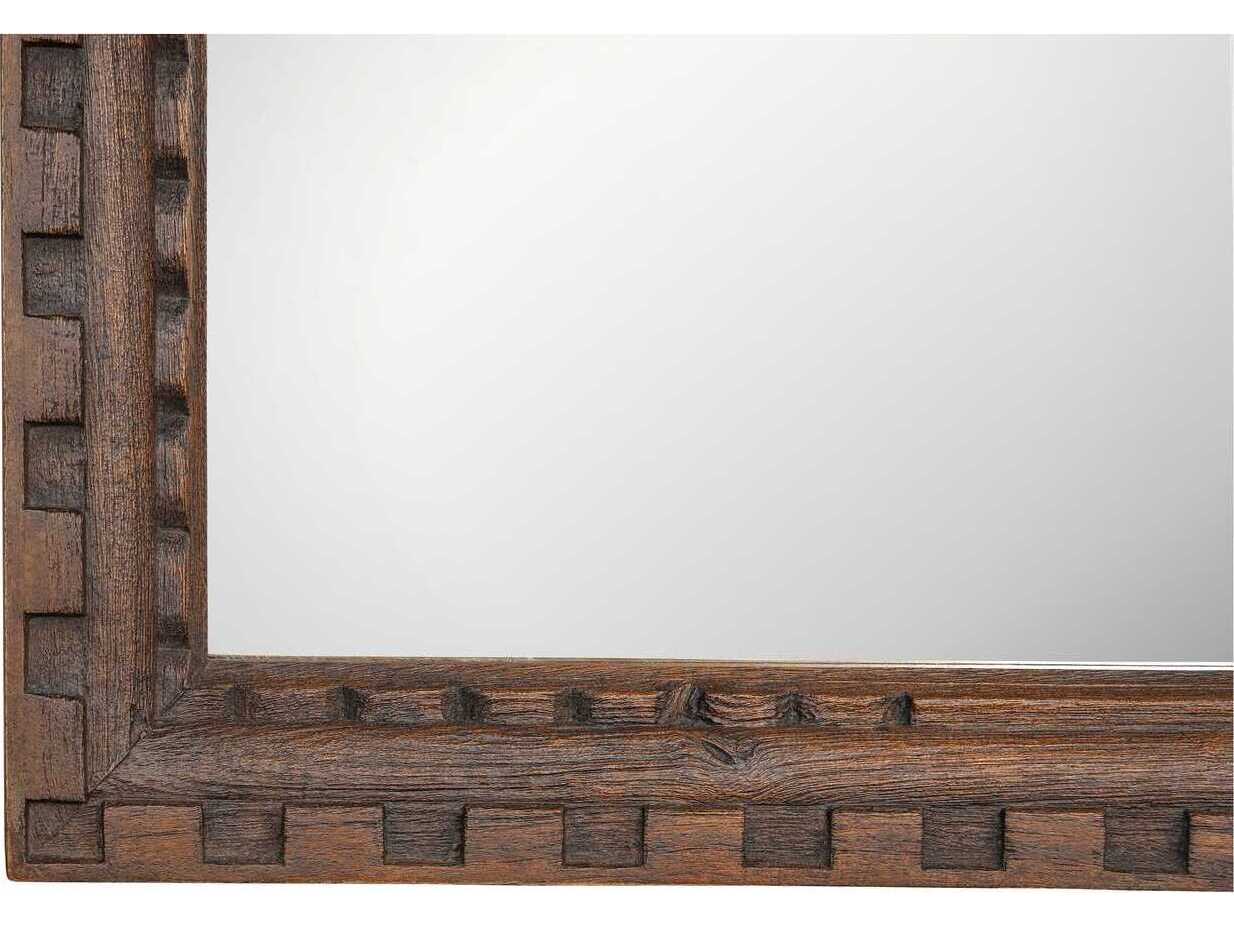 Moe's Home Holland Brown Rectangular Wall Mirror