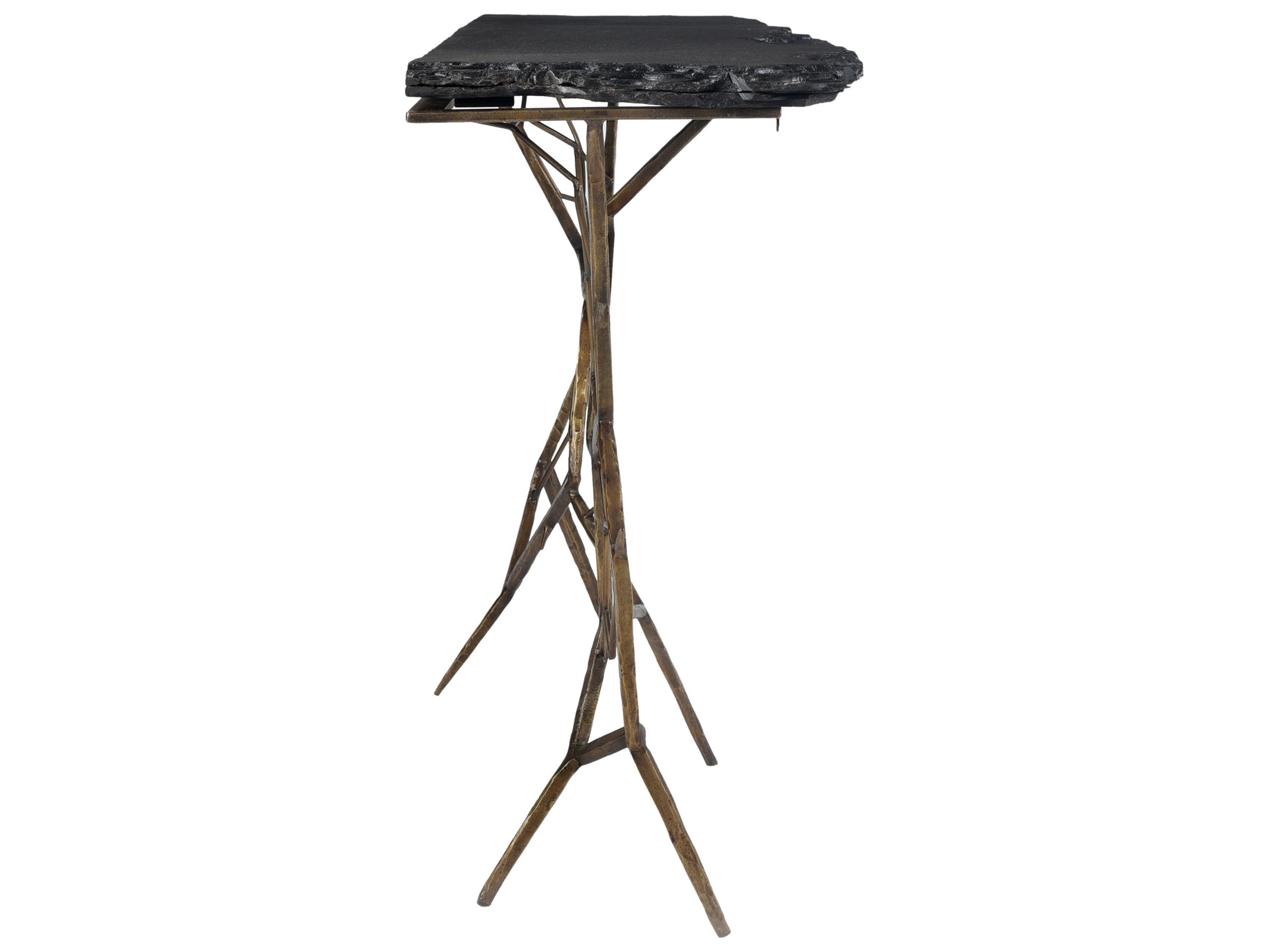 Moe's Home Nate Rectangular Stone Console Table