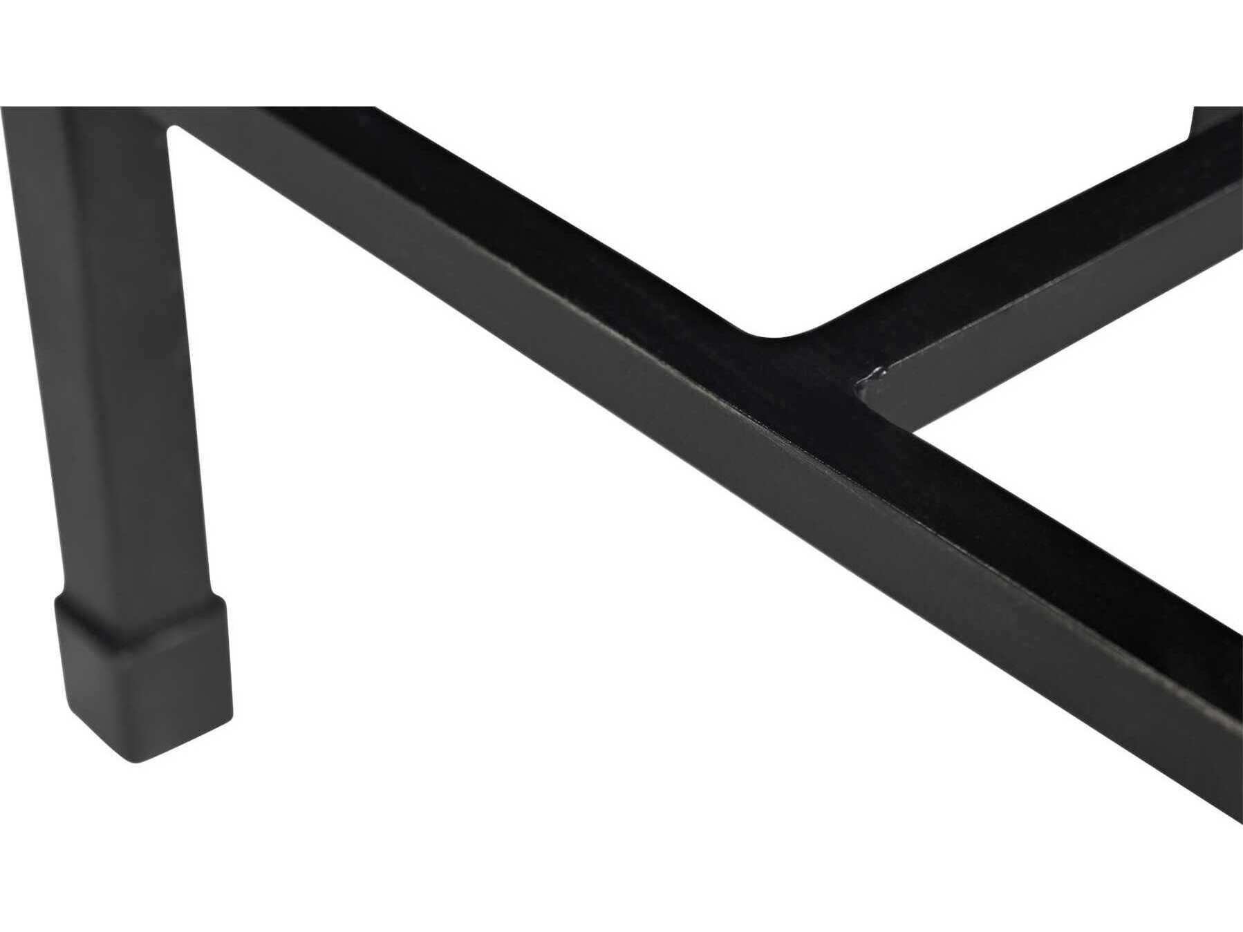 Moe's Home River Square Marble Beige End Table