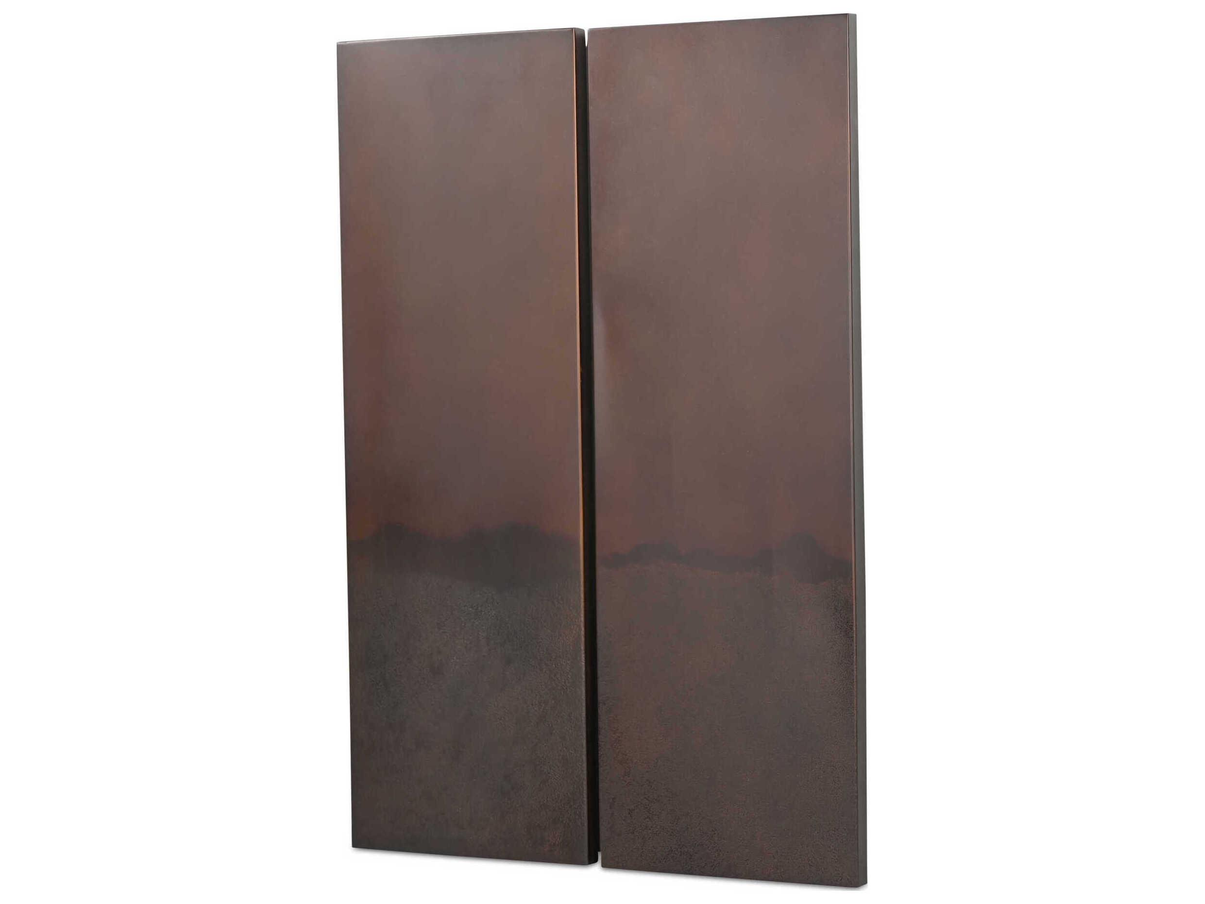 Moe's Home Smith Bronze Wall Decor Set of 2