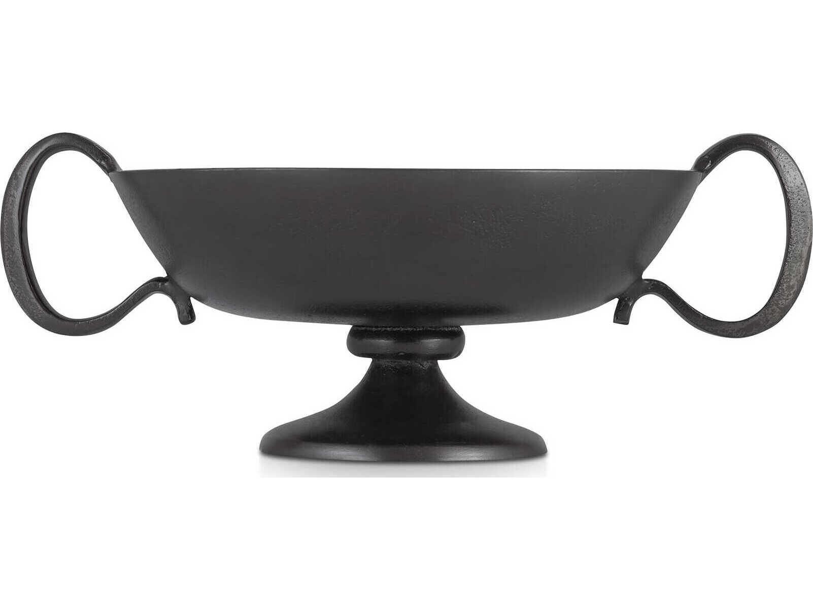 Moe's Home Floris Black Cast Aluminum Decorative Bowl