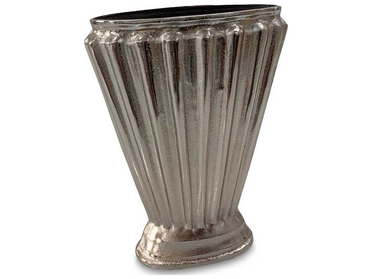 Moe's Home Jade Aged Pewter Vase