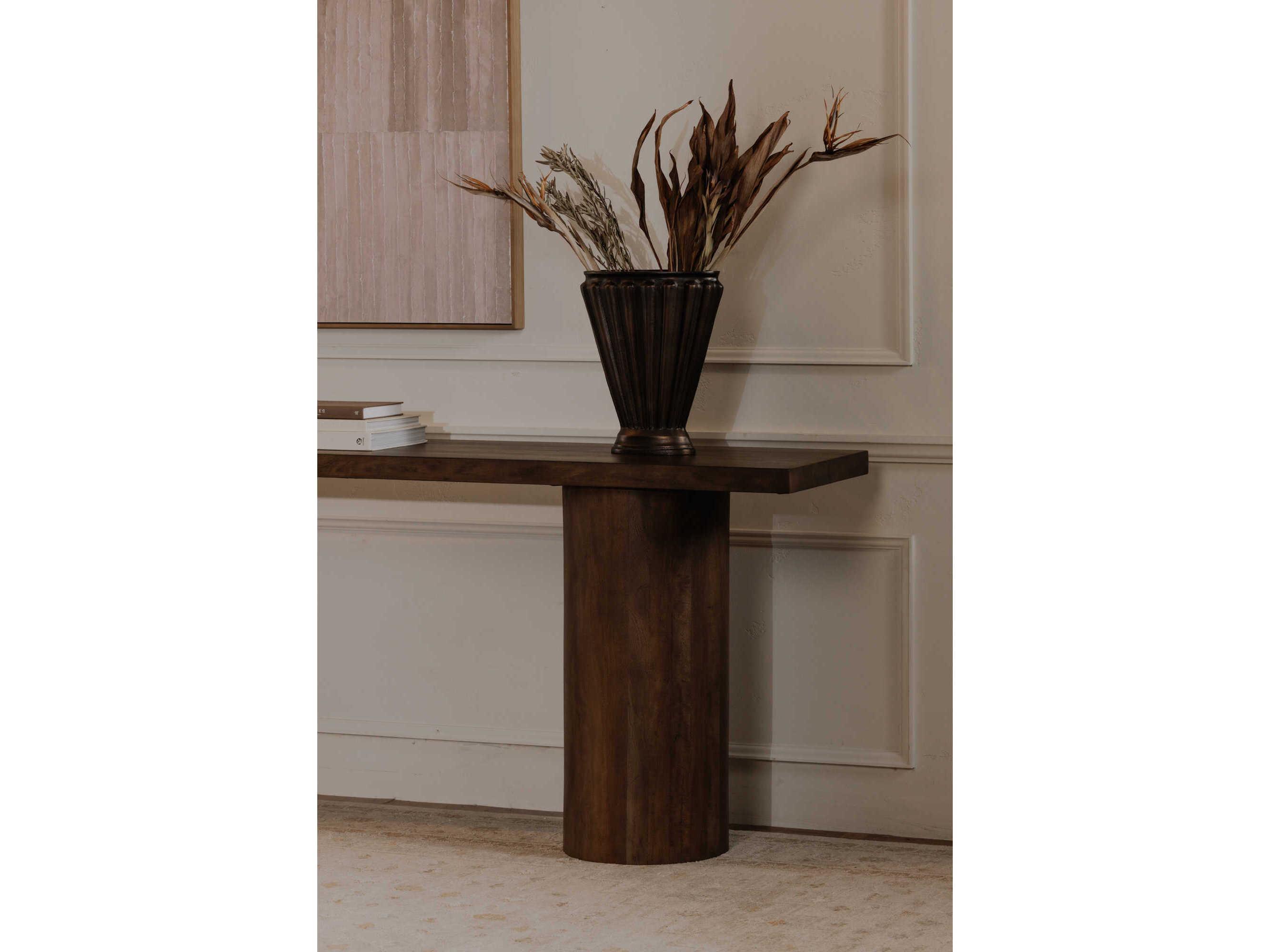 Moe's Home Jade Antique Brass Cast Aluminum Vase