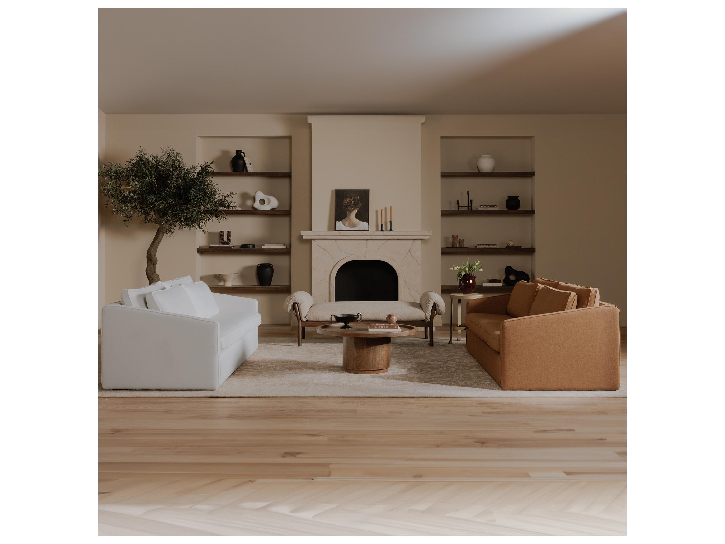 Moe's Home Cohen Round Wood Coffee Table