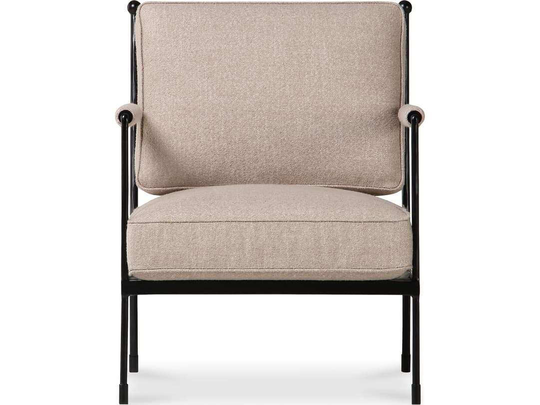 Moe's Home Vecchia Beige Accent Chair