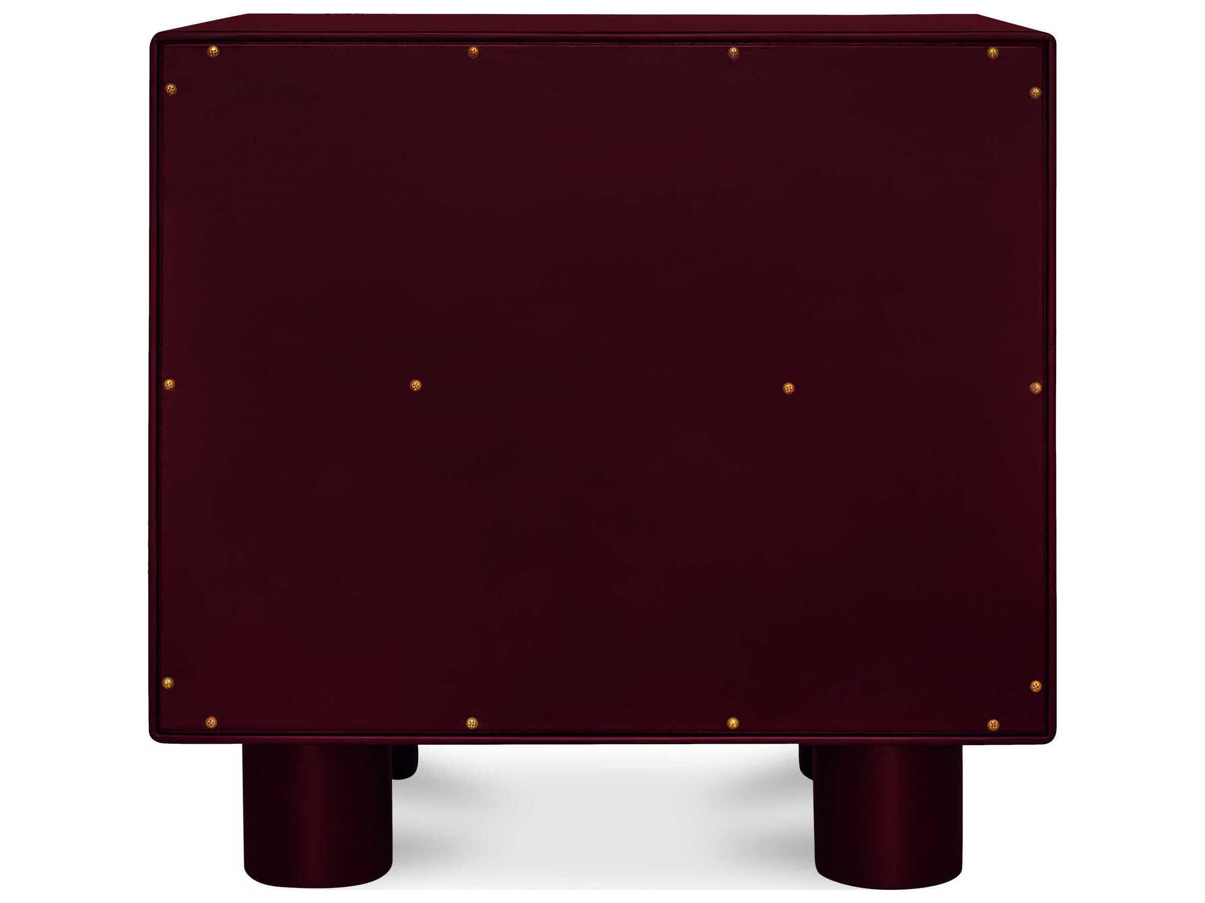 Moe's Home Jolene 1-Drawer Rubberwood Nightstand