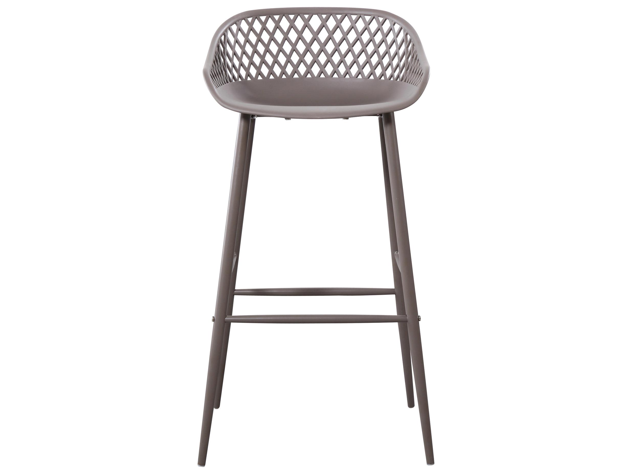 Moe's Home Piazza Grey Bar Stool - Set of Two