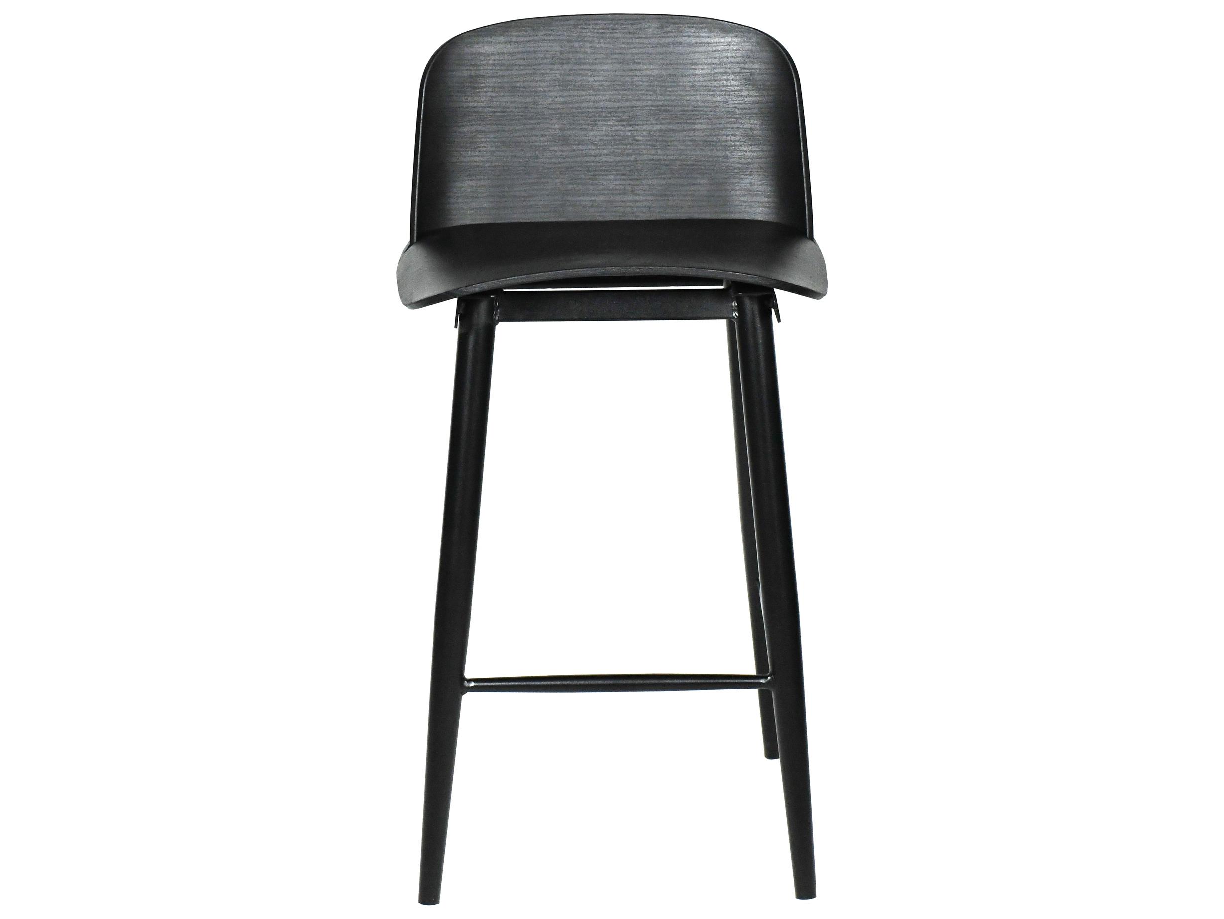 Moe's Home Looey 18" Counter Stool Black-M2 - Set of Two