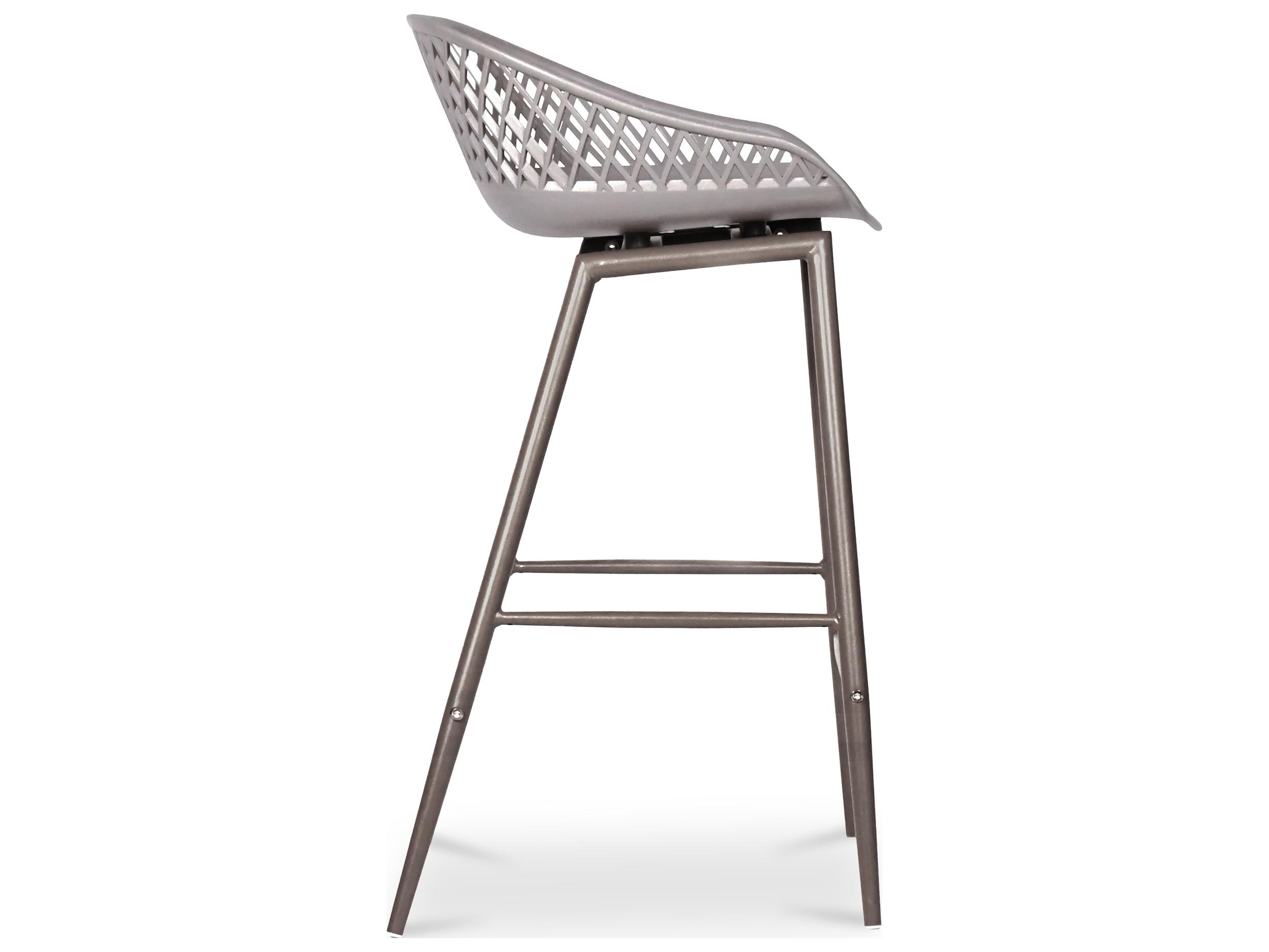 Moe's Home Piazza Grey Counter Stool Set of 2