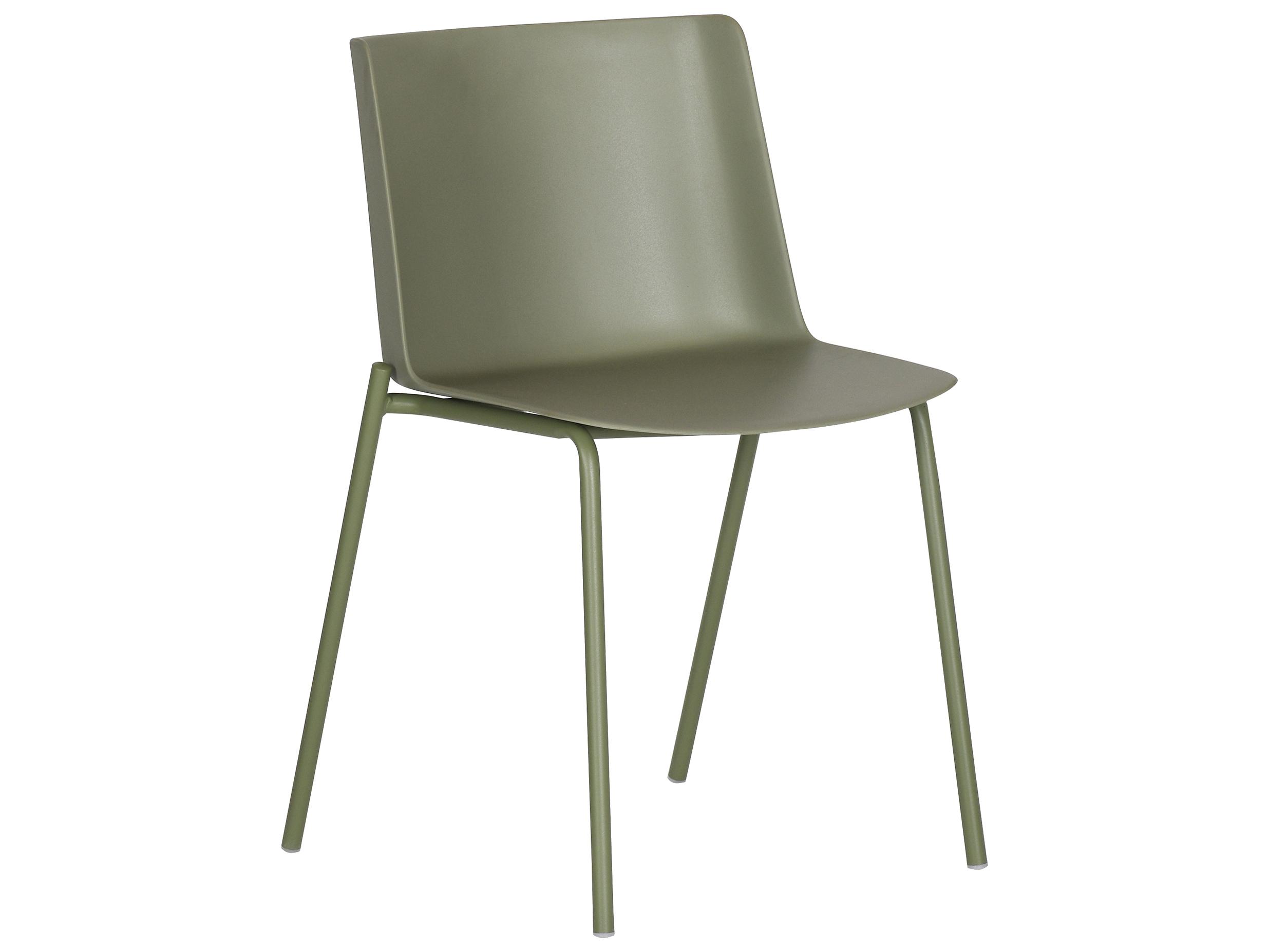 Moe's Home Silla Green Armless Dining Chair Set of 2