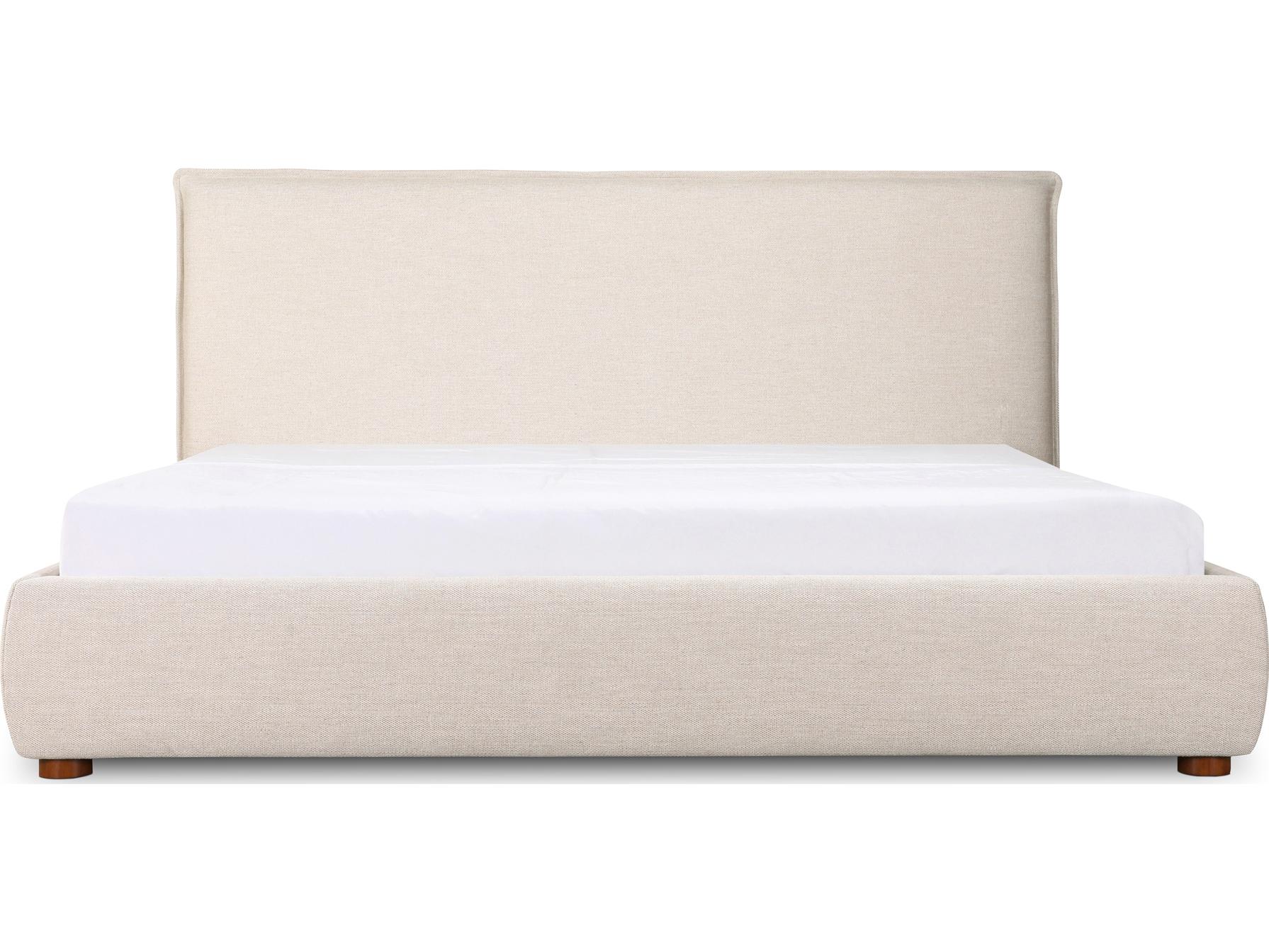 Moe's Home Luzon Queen Bed Wheat