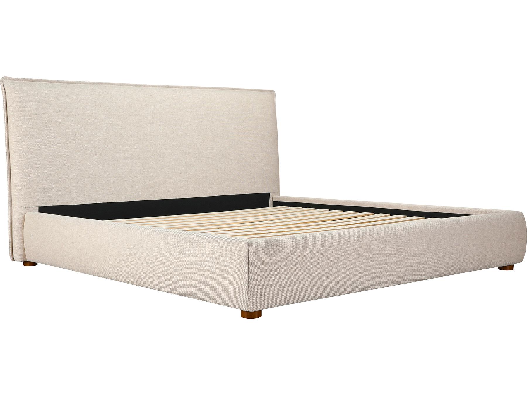 Moe's Home Luzon Queen Bed Wheat