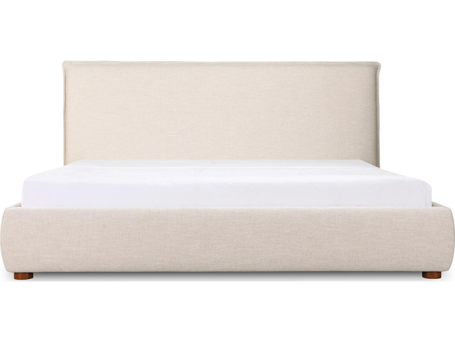 Moe's Home Luzon King Bed Wheat