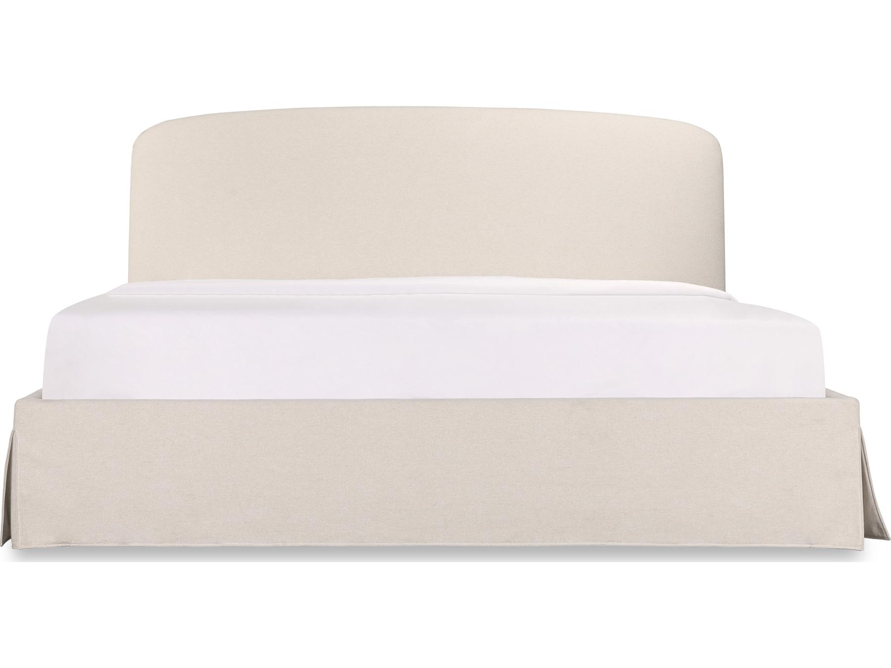 Moe's Home Joan King Storage Bed Cream